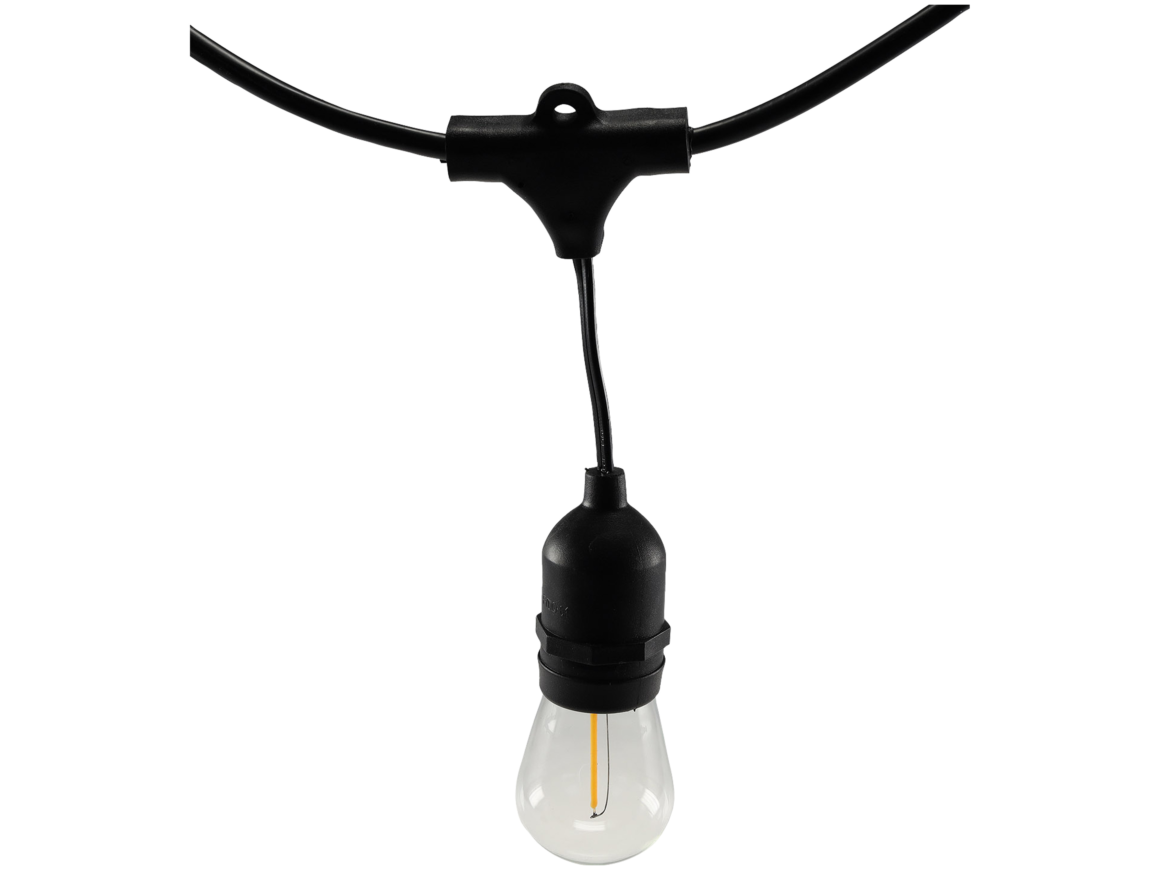 CHILITEC Solar-LED-Lichterkette CT-BGL 10Solar, 10 Lampen, IP44