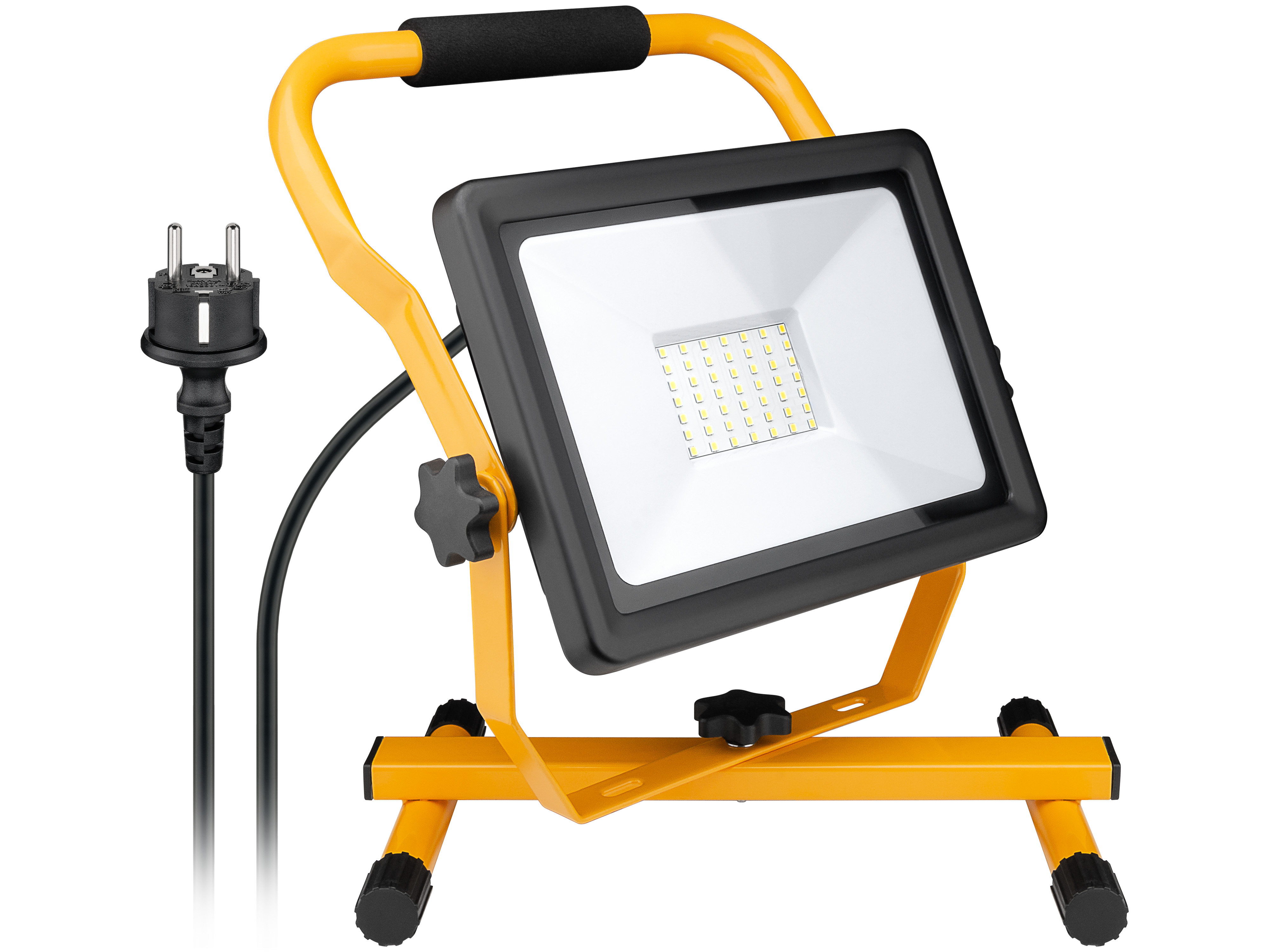 GOOBAY LED-Baustrahler, Standfuß, 50W, 6500K GOOBAY LED-Baustrahler, Standfuß, 50W, 6500K