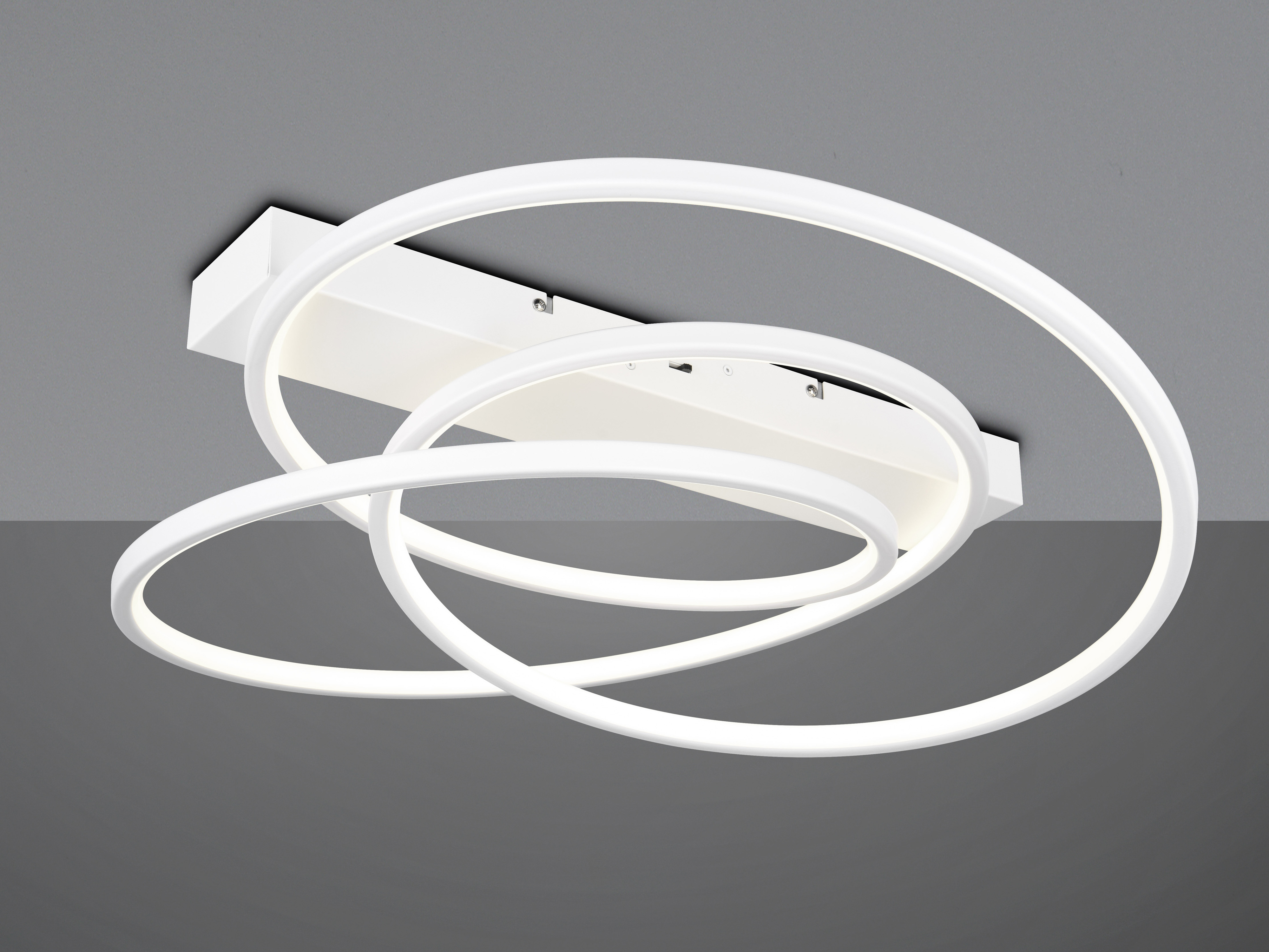 TRIO LED-Deckenleuchte Darvin 649110131 weiß, 34 W, 4500 lm, CCT