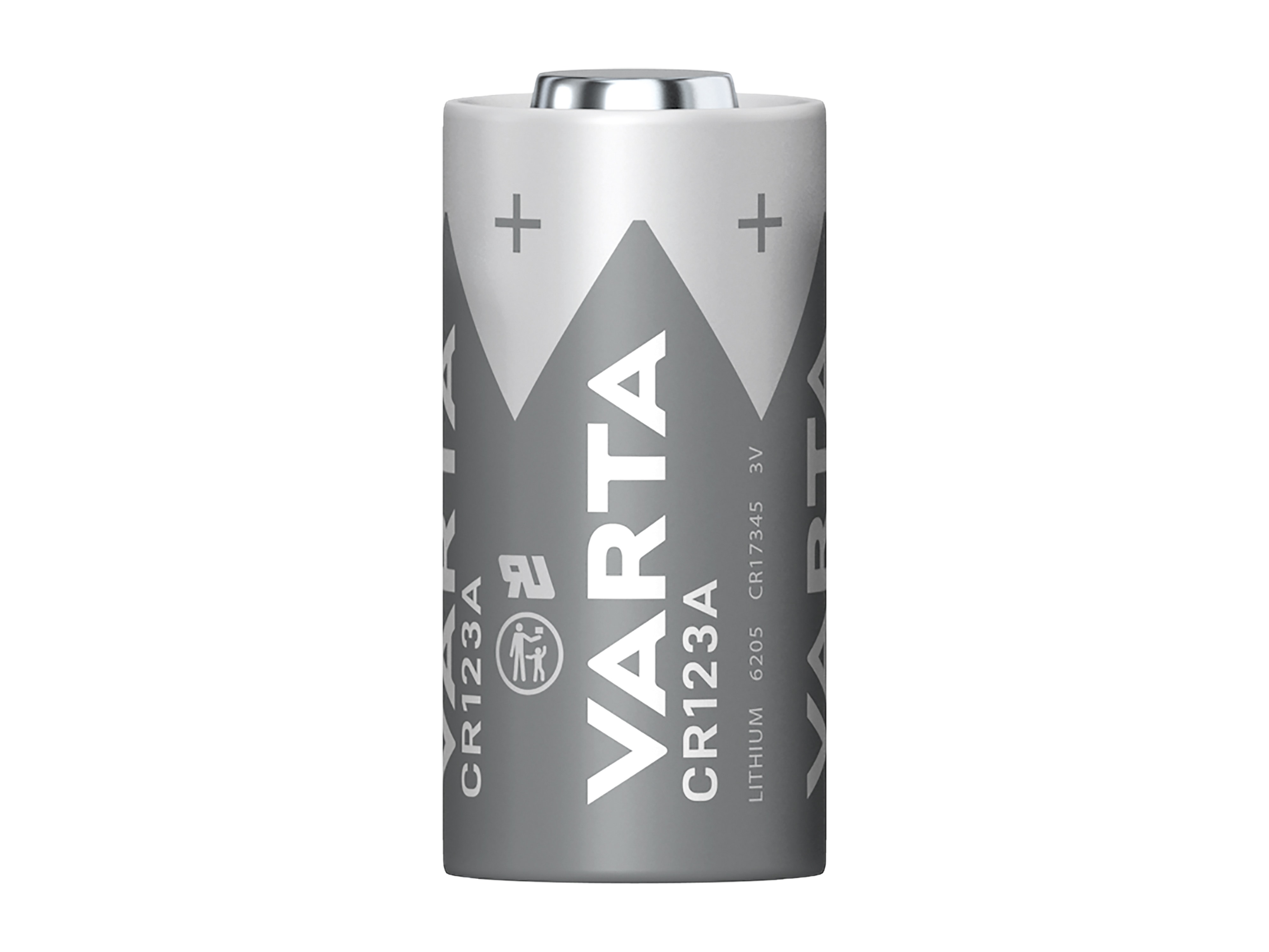 VARTA Lithium-Batterie, CR123A, 3V, Photo VARTA Lithium-Batterie, CR123A, 3V, Photo