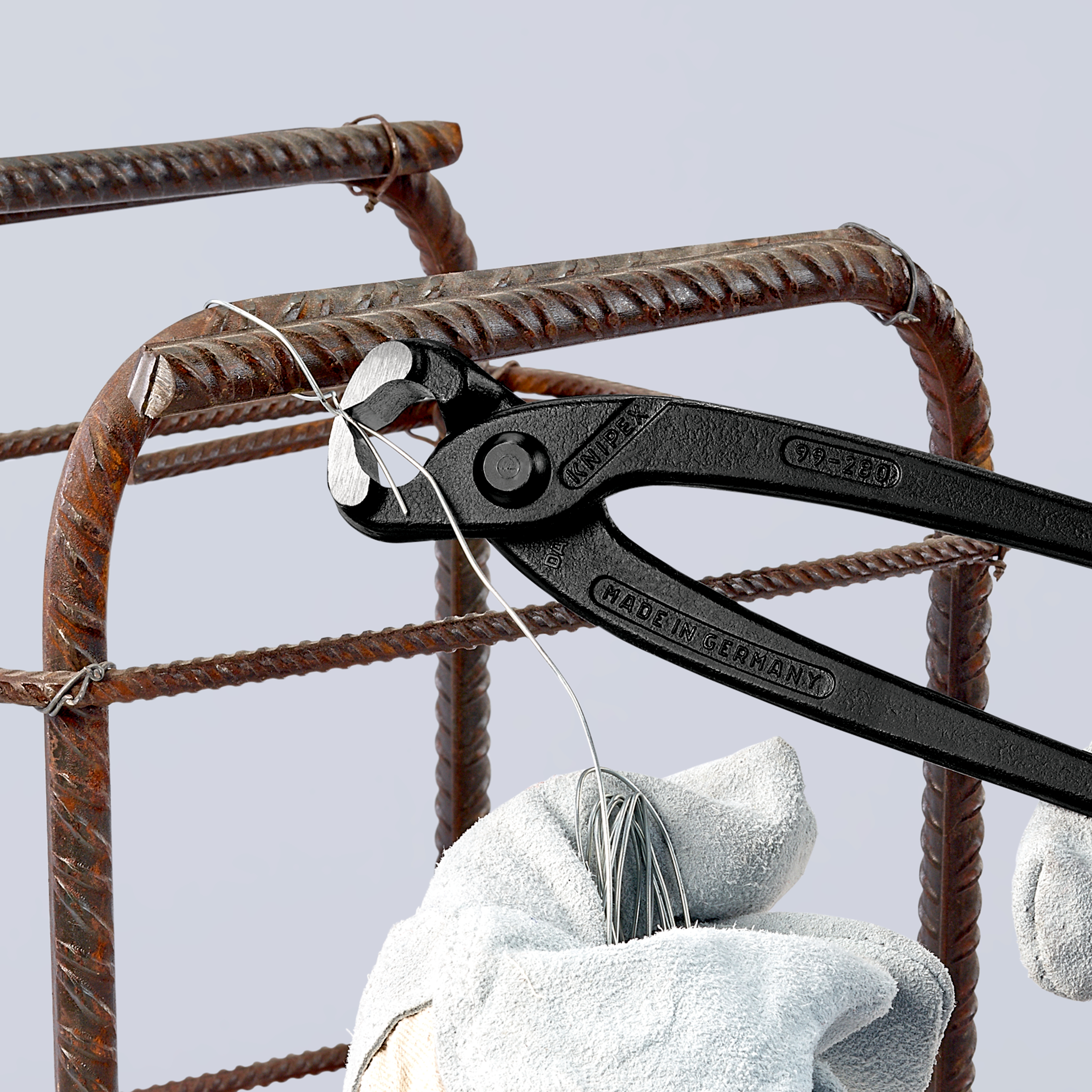 KNIPEX Monierzange, 99 00 280, atramentiert, 280 mm