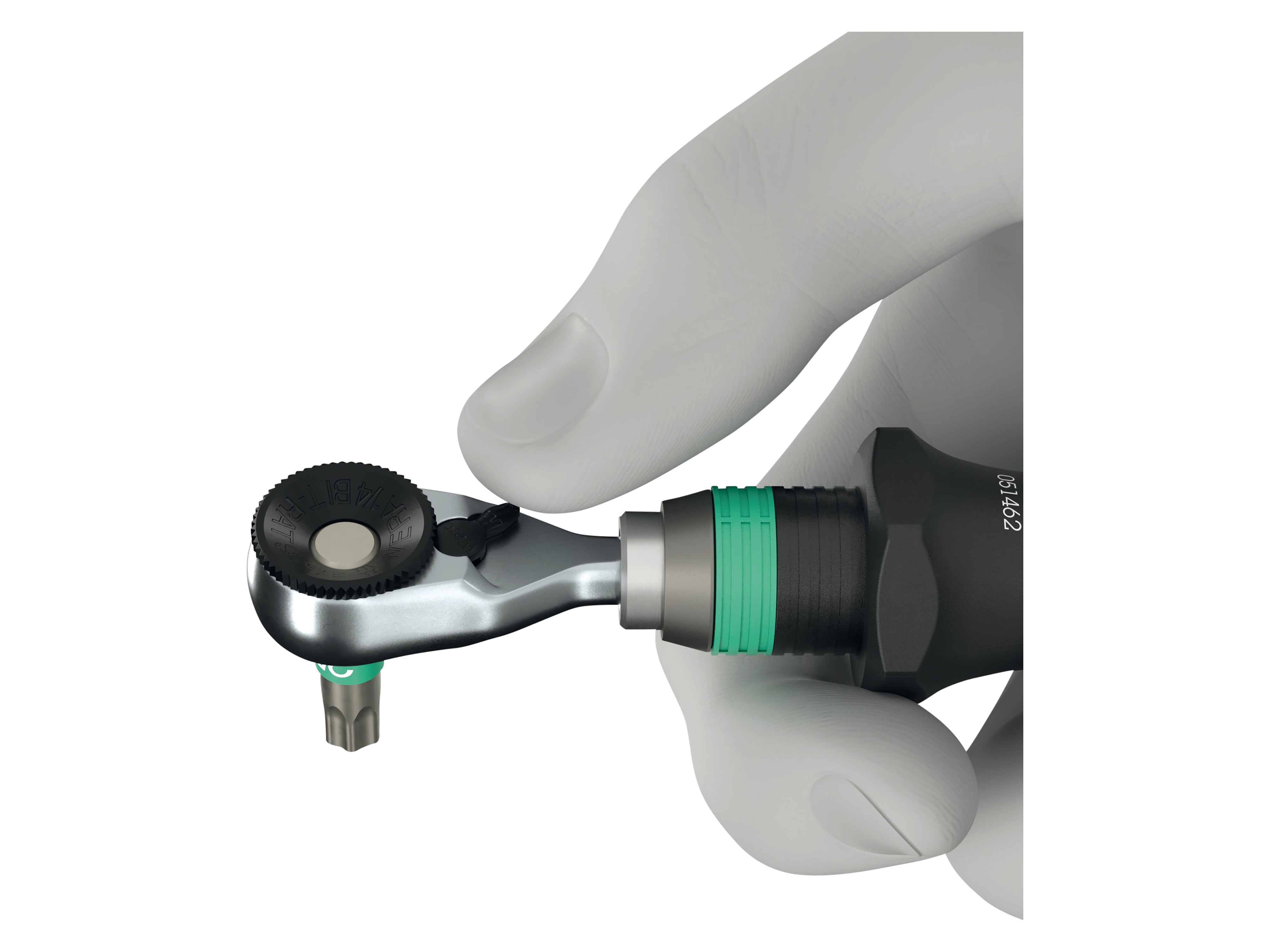 WERA Bit-Ratsche, 8011 Zyklop Mini 4, 05003662001, 1/4"
