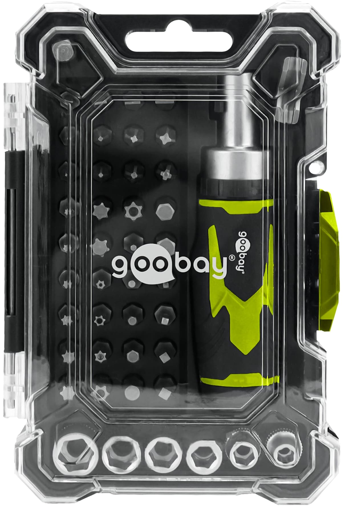 GOOBAY TOOLS Schraubendreher-Set, 77842, mit 43-tlg. Bitsatz