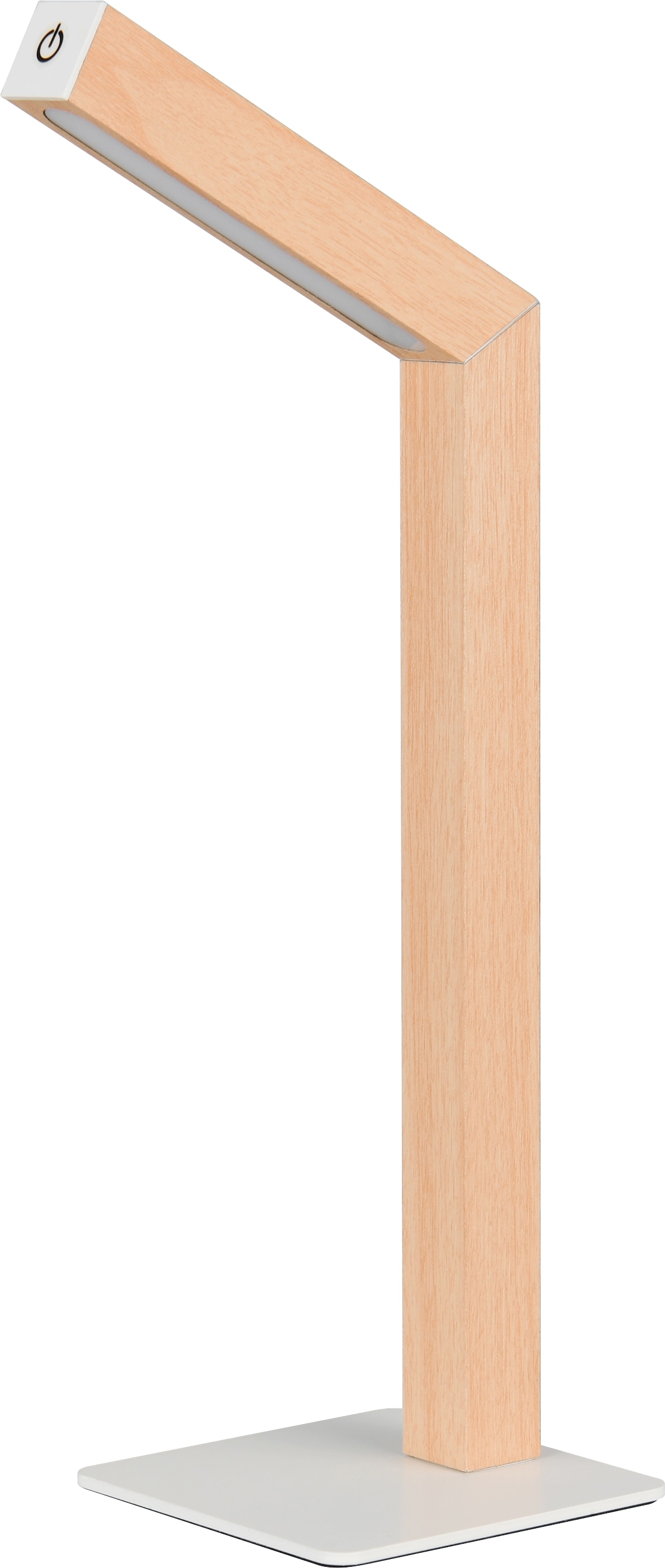 REALITY LED-Akku-Tischleuchte SKIP, R55951135, 2W, 185lm, 3000K, holzoptik