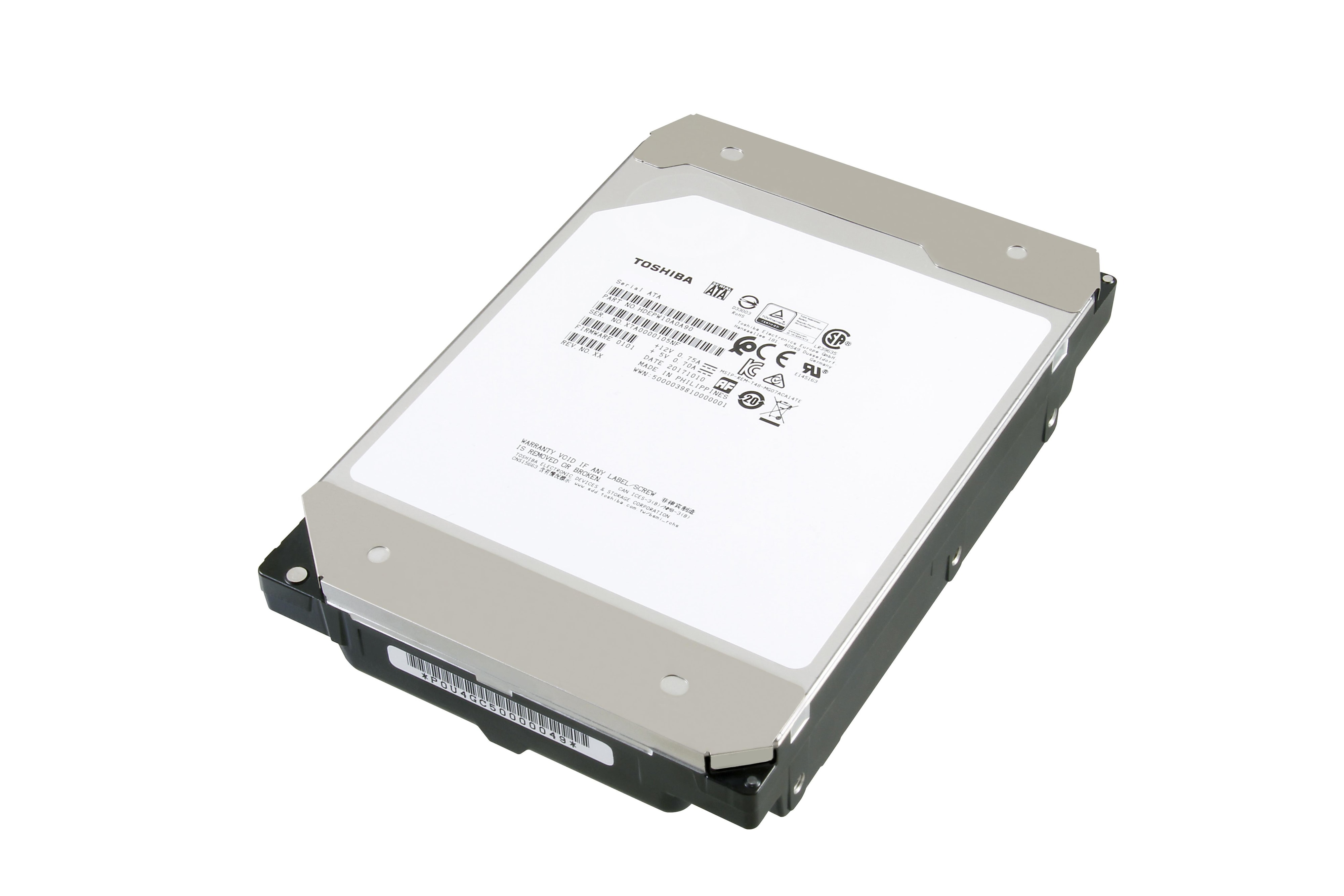TOSHIBA Festplatte Enterprise MG Series MG07ACA14TE, 14TB, 7200 RPM, 256 MB