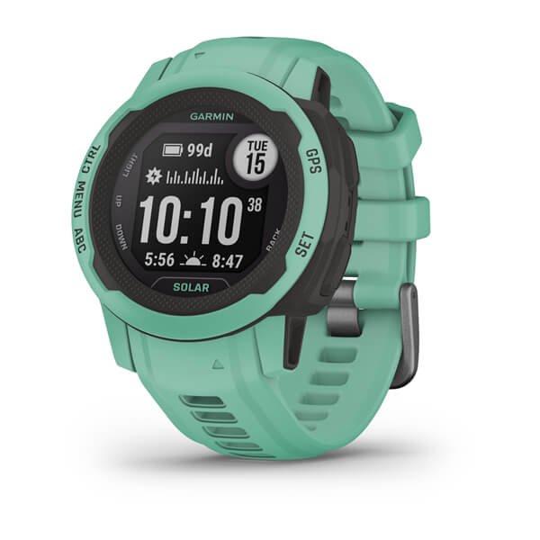 GARMIN Smartwatch Instinct 2S Solar Pastellgrün