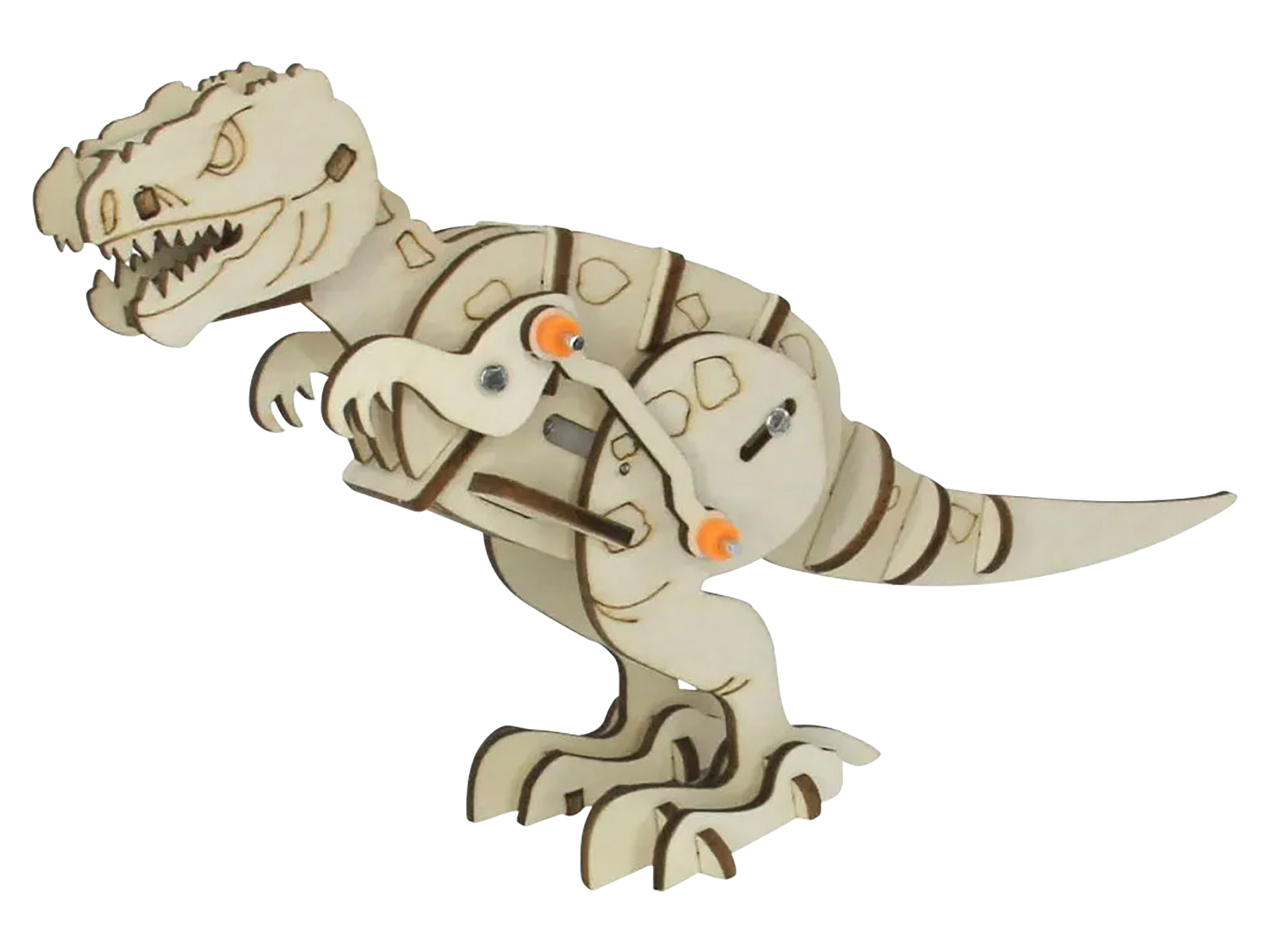 SOL-EXPERT 3D Holz Puzzle Funktionsmodell Walking Dino