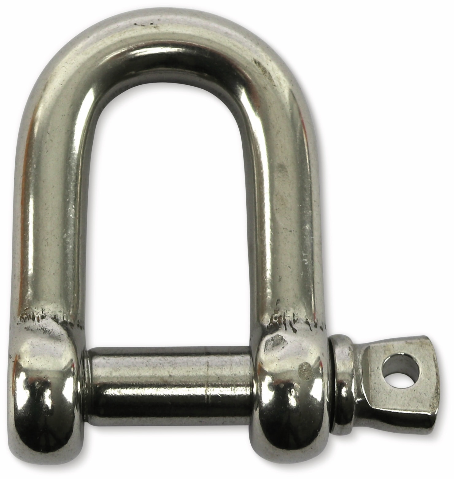 Schäkelhaken, 4 mm, Edelstahl 304