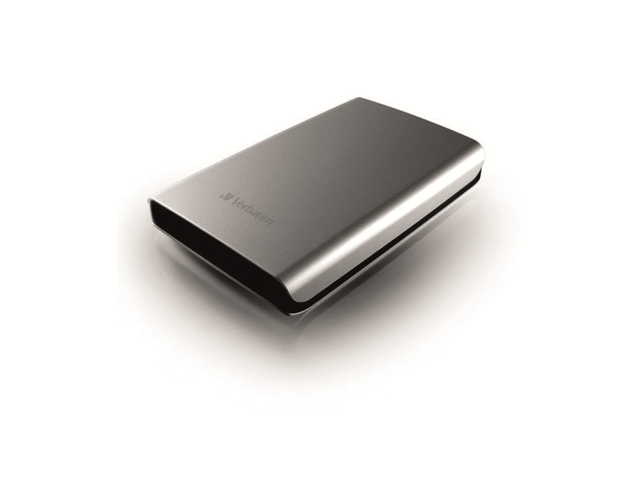 VERBATIM Externe USB 3.0 Festplatte Store 'n' Go, 1 TB, silber