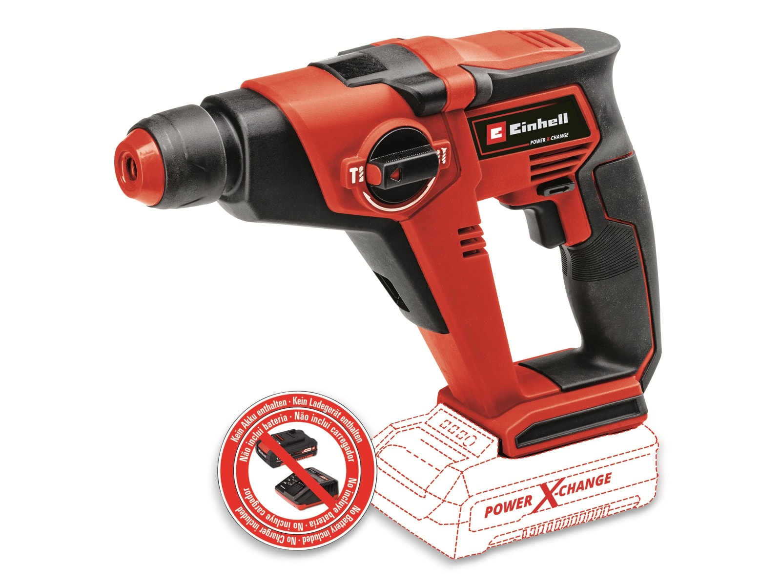 EINHELL Akku-Bohrhammer TE-HD 18/12 Li Kit (1x 4,0 Ah) EINHELL Akku-Bohrhammer TE-HD 18/12 Li Kit (1x 4,0 Ah)
