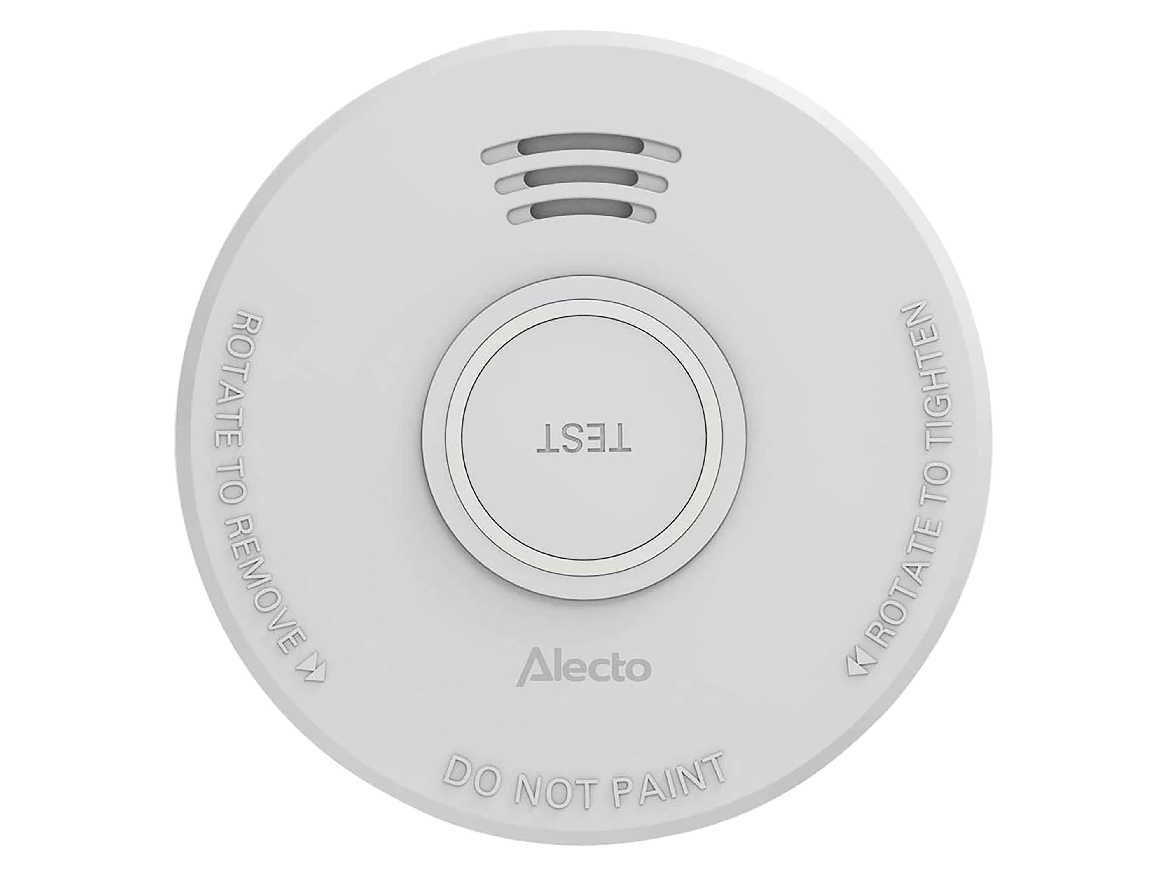 ALECTO Rauchmelder SD530, 5-Jahres-Batterie, weiß