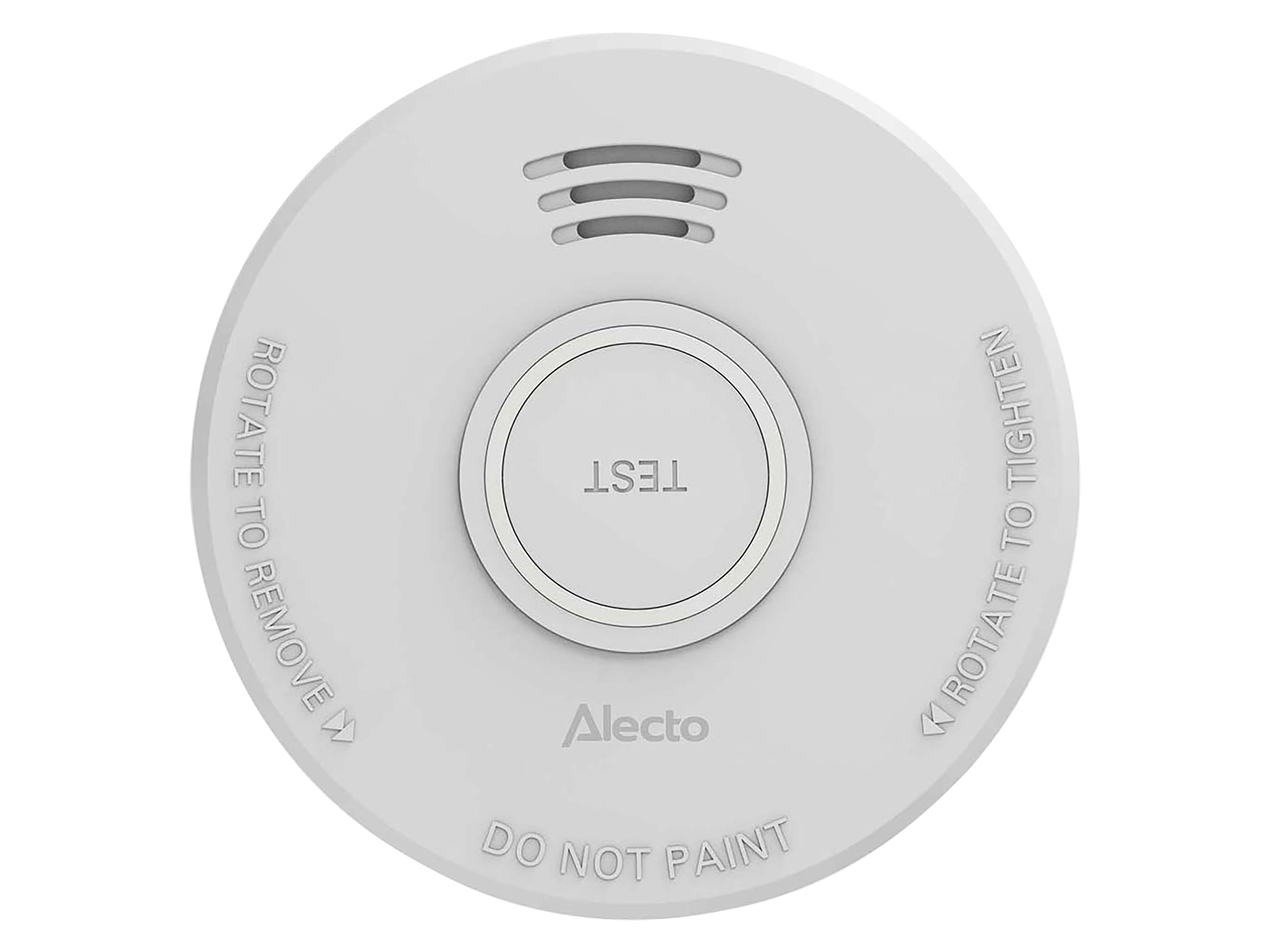 ALECTO Rauchmelder SD530, 5-Jahres-Batterie, weiß