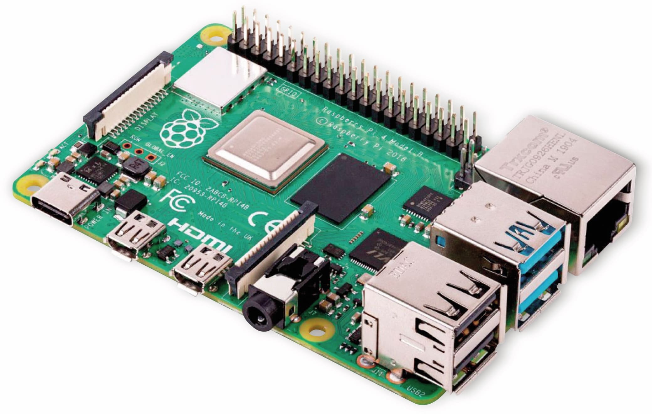 Raspberry Pi Bundle, Pi 4 Model B 2GB + Kameramodul V2 Raspberry Pi Bundle, Pi 4 Model B 2GB + Kameramodul V2