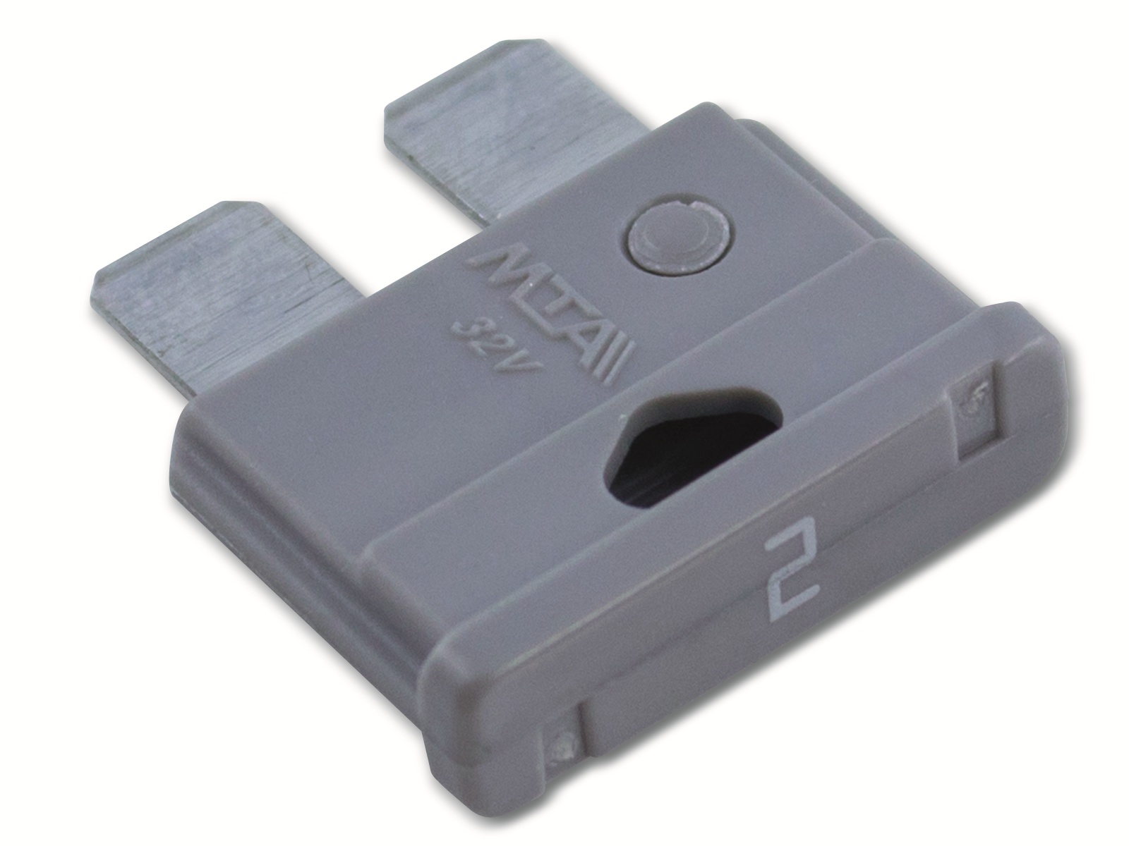 MTA KFZ-Flachsicherung 340.020, Standard, 2 A, grau MTA KFZ-Flachsicherung 340.020, Standard, 2 A, grau