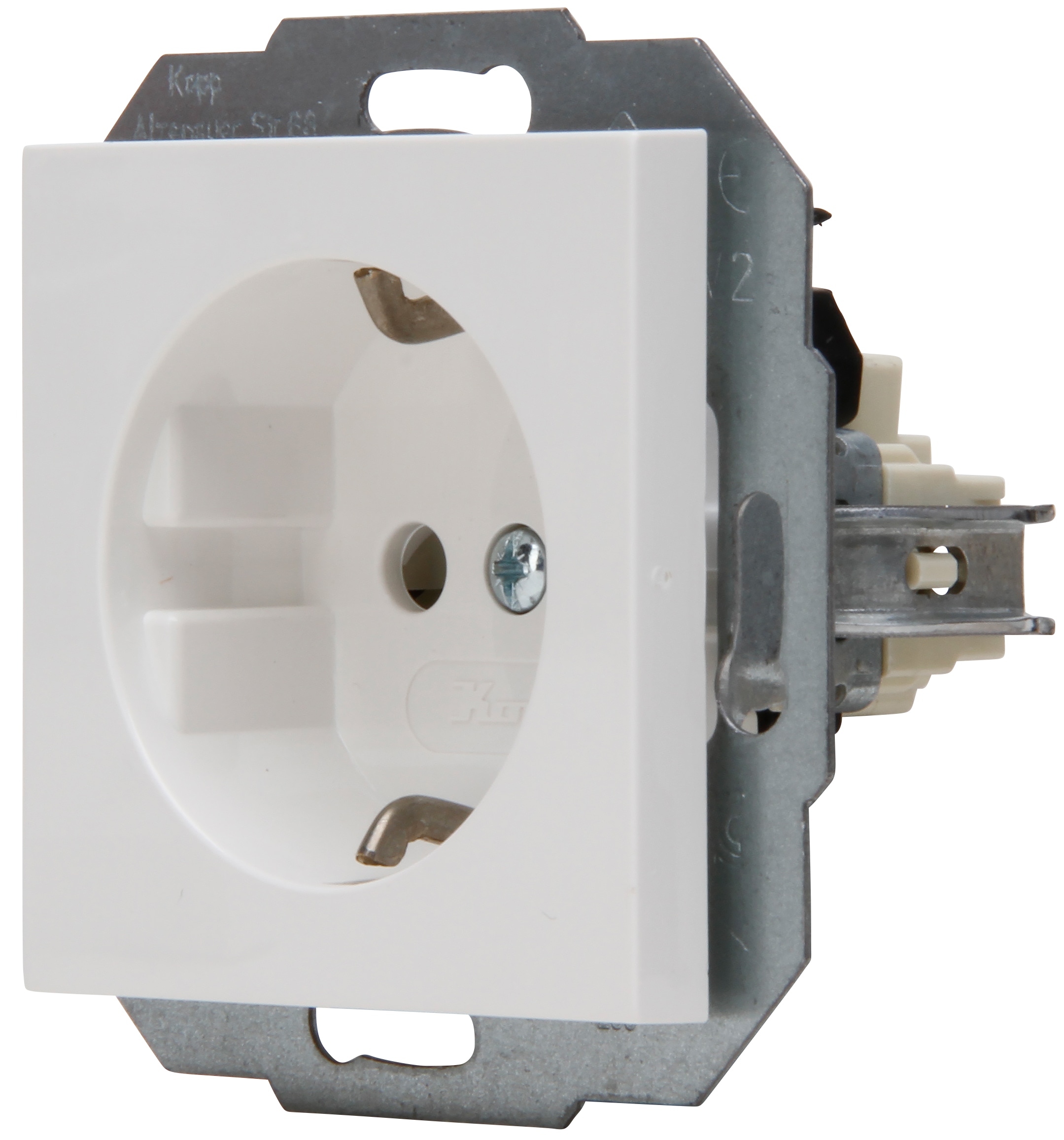 KOPP Schutzkontakt-Steckdose Athenis, reinweiß