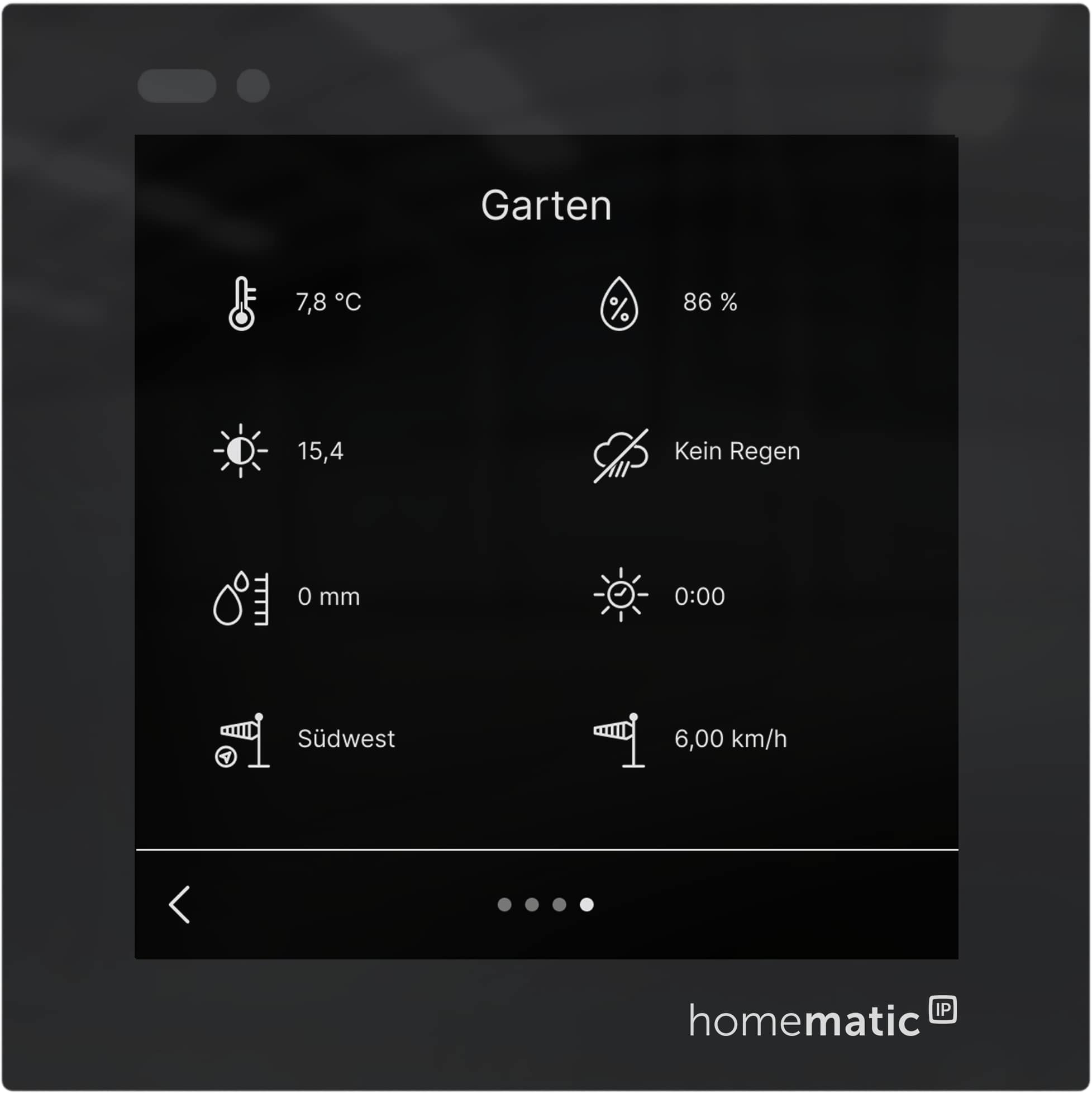 HOMEMATIC IP 161937A0, Glasdisplay plus HOMEMATIC IP 161937A0, Glasdisplay plus