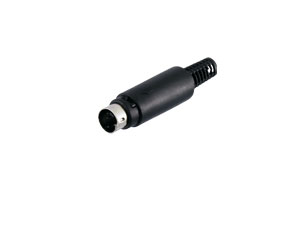 Mini-DIN Stecker, 4-polig Mini-DIN Stecker, 4-polig
