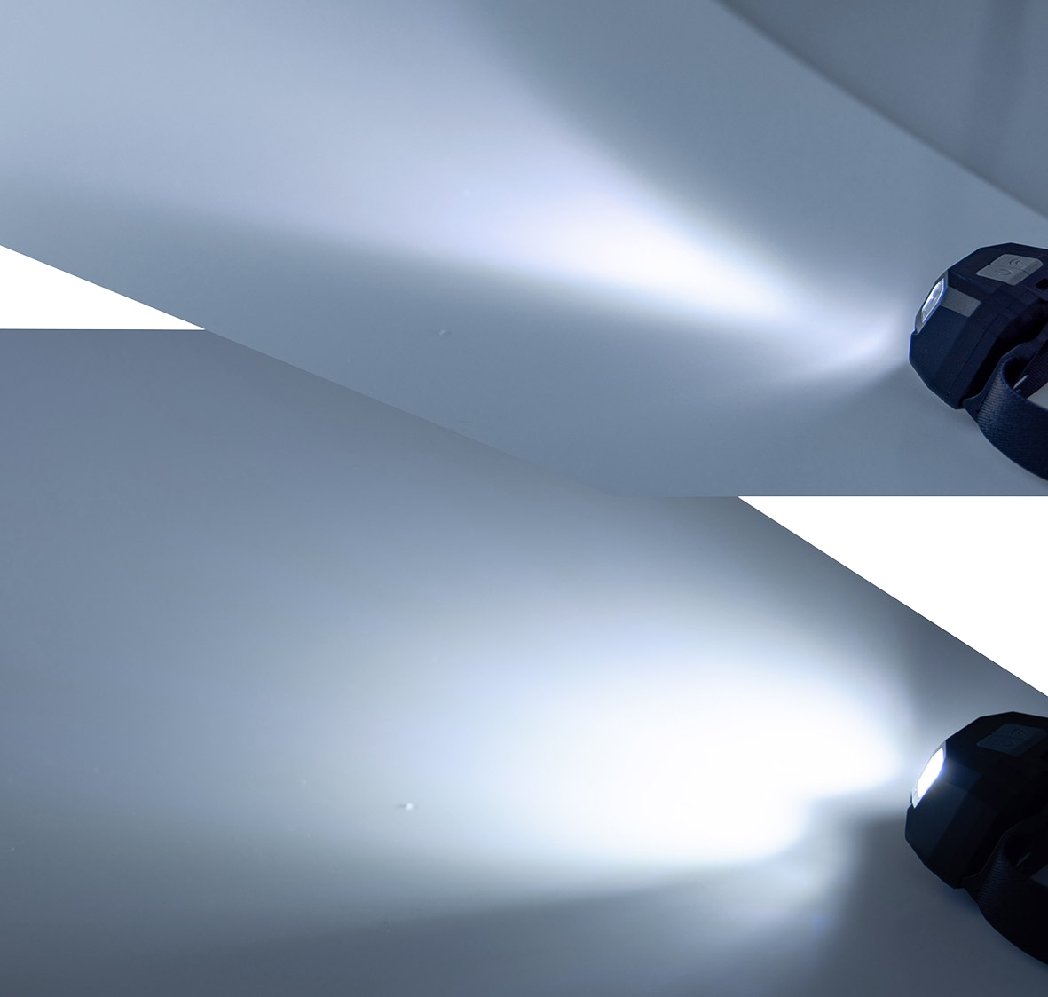 CHILITEC LED-Stirnlampe CTH-5, 5 W, IP44, 375 lm, Akkubetrieb