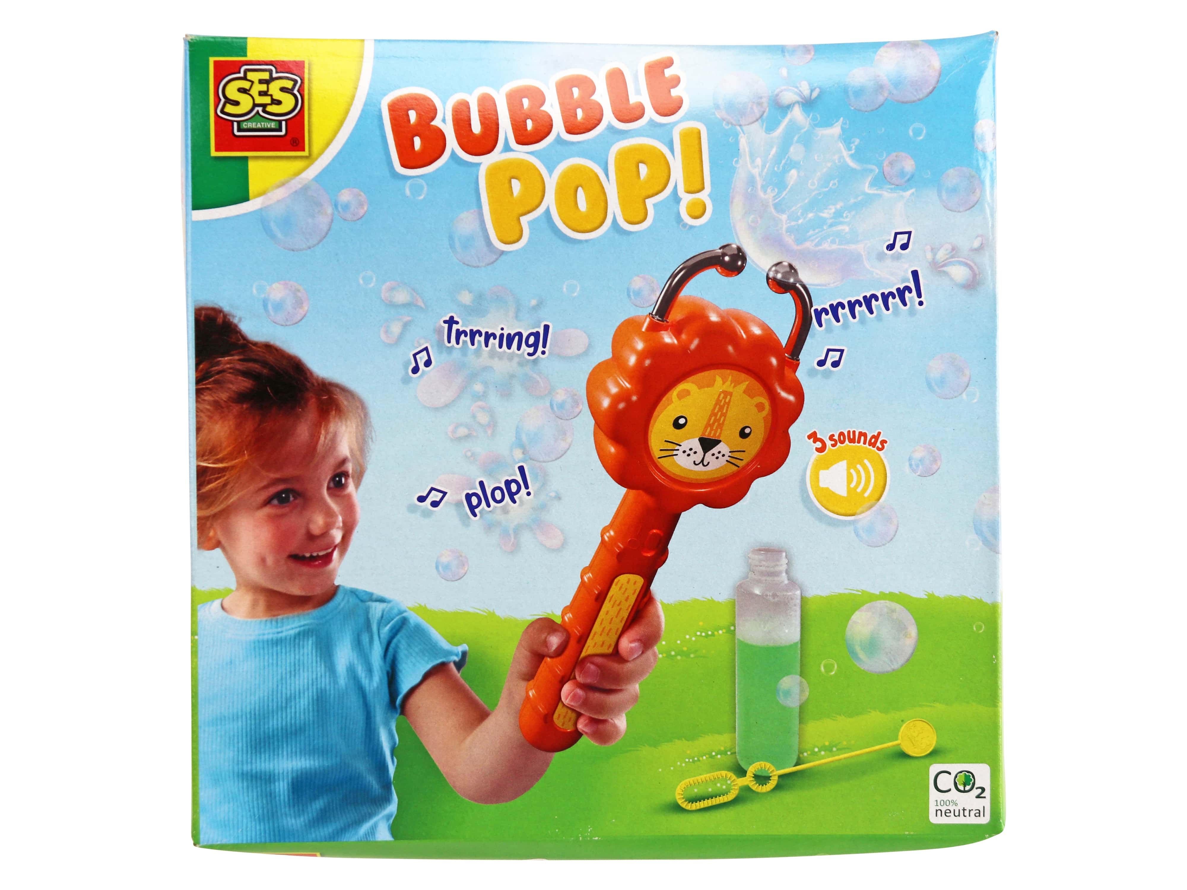 Bubble Pop, Seifenblasen-Platzer, mit Sound, Löwe