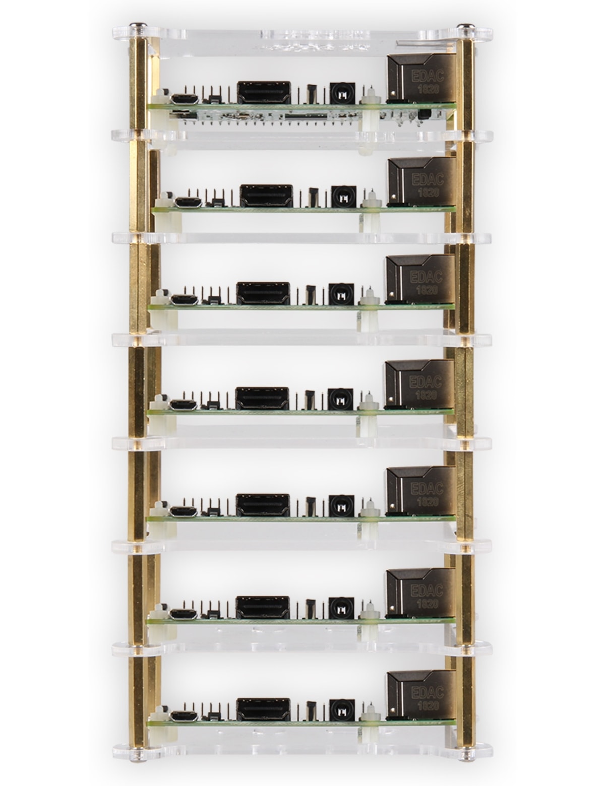 JOY-IT Tower Gehäuse für 7 RPi 3B/3B+ JOY-IT Tower Gehäuse für 7 RPi 3B/3B+