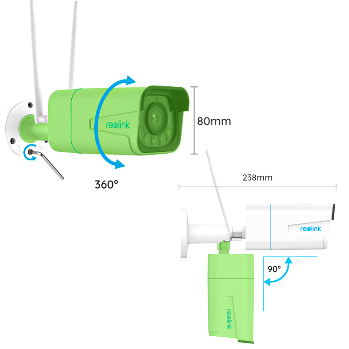 REOLINK Überwachungskamera W430