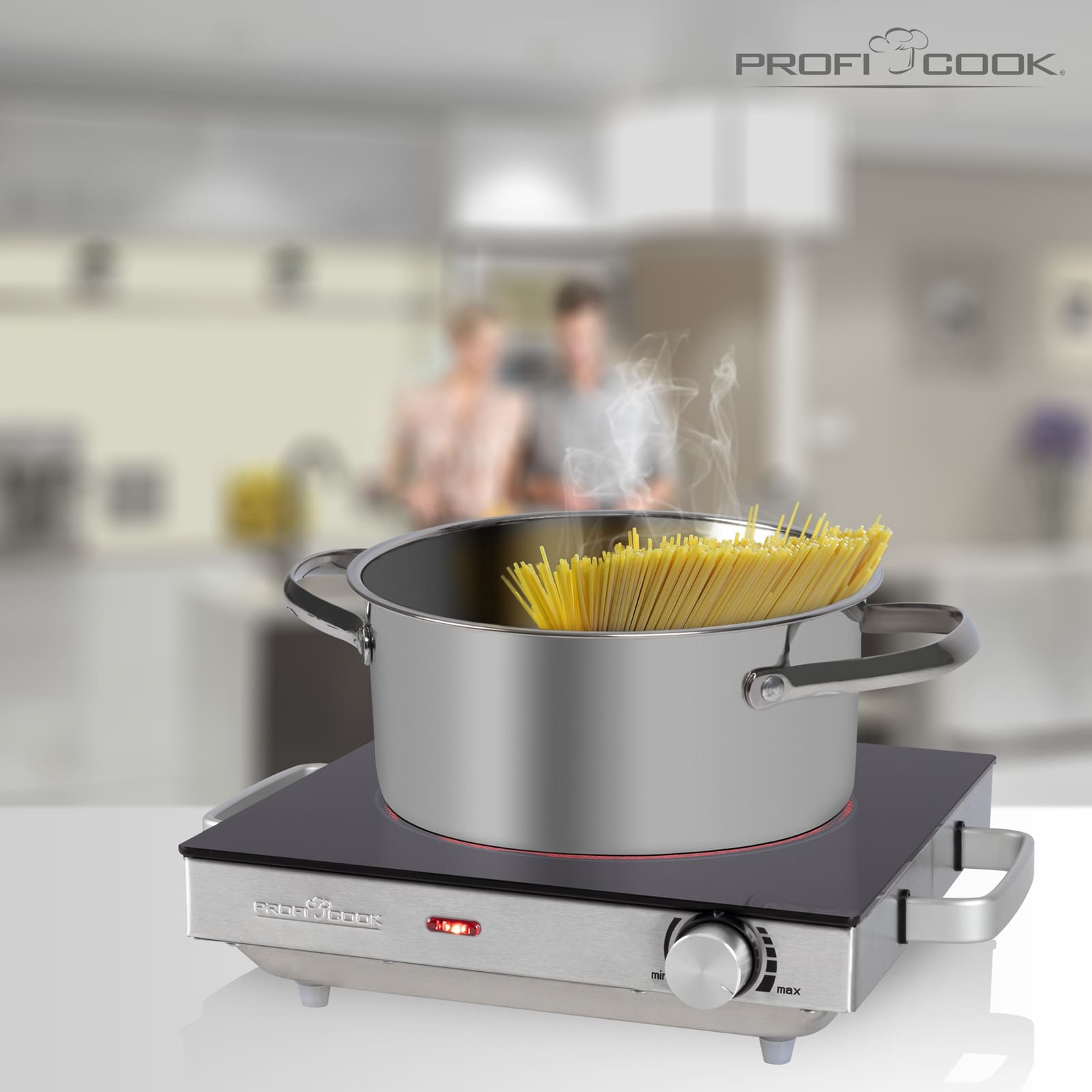 PROFI COOK Infrarot-Kochplatte PC-EKP 1210, 2000 W