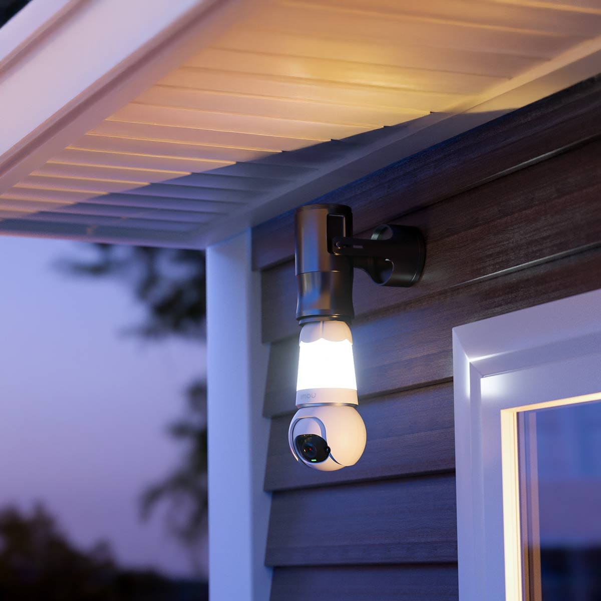 IMOU Überwachungskamera Bulb Cam 2K, innen, weiß