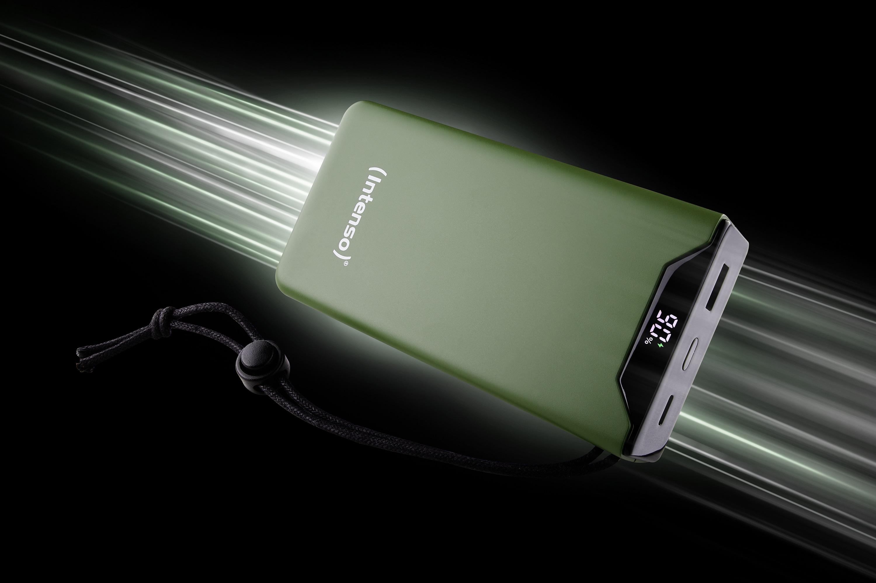 INTENSO USB Powerbank 7332057, F20000, 20.000mAh, 20 W, grün