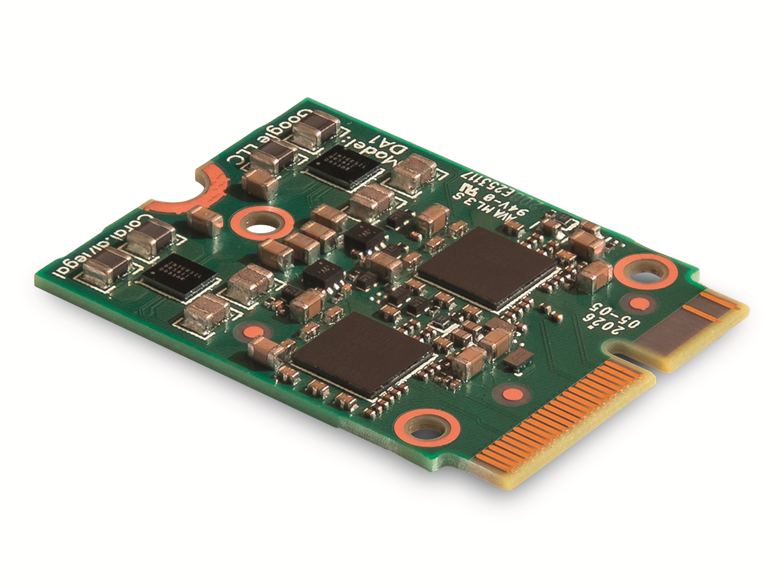 GOOGLE CORAL CORAL M.2 ACCELERATOR MIT DUAL EDGE TPU GOOGLE CORAL CORAL M.2 ACCELERATOR MIT DUAL EDGE TPU