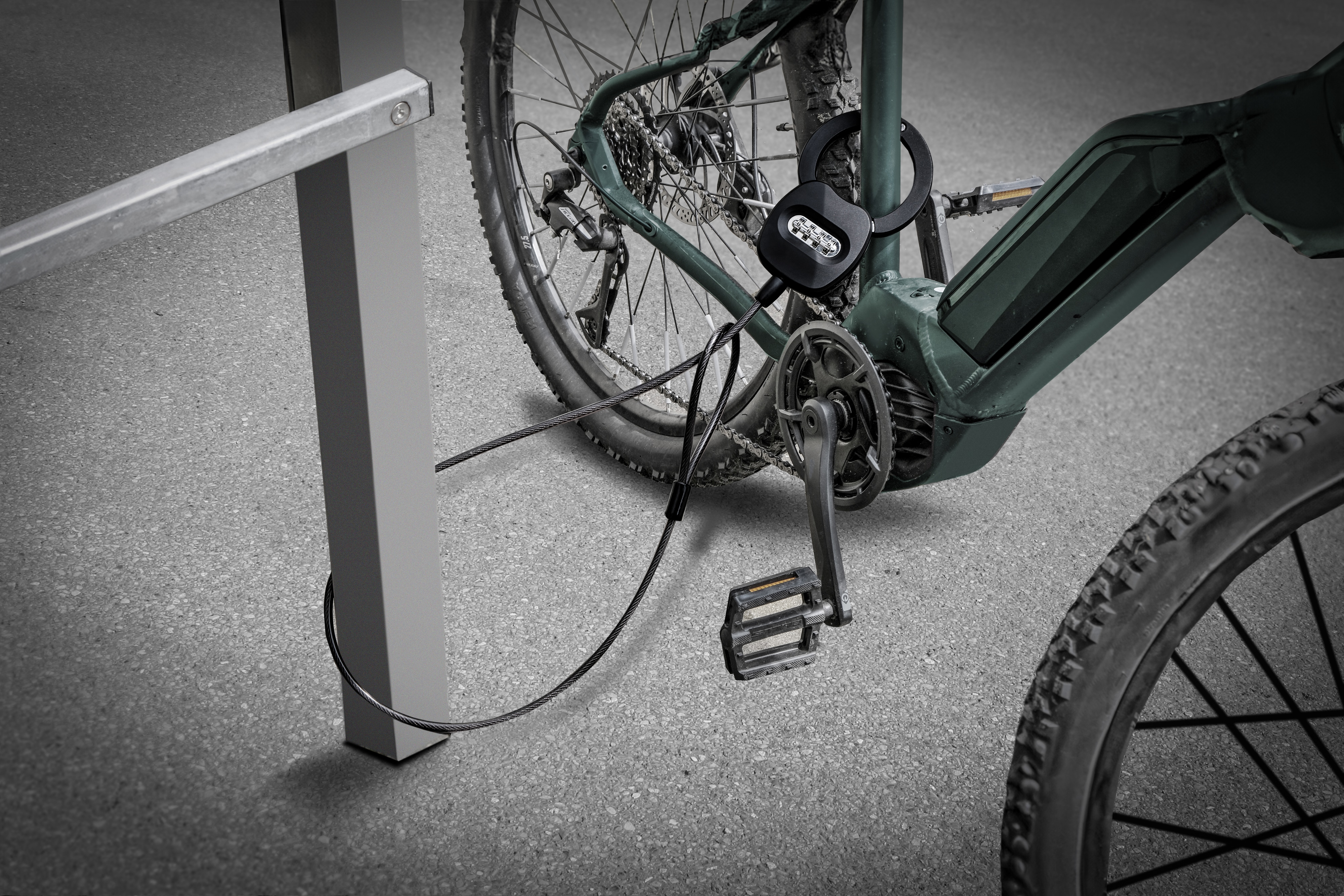 EUFAB Fahrrad Handschellenschloss, 16321