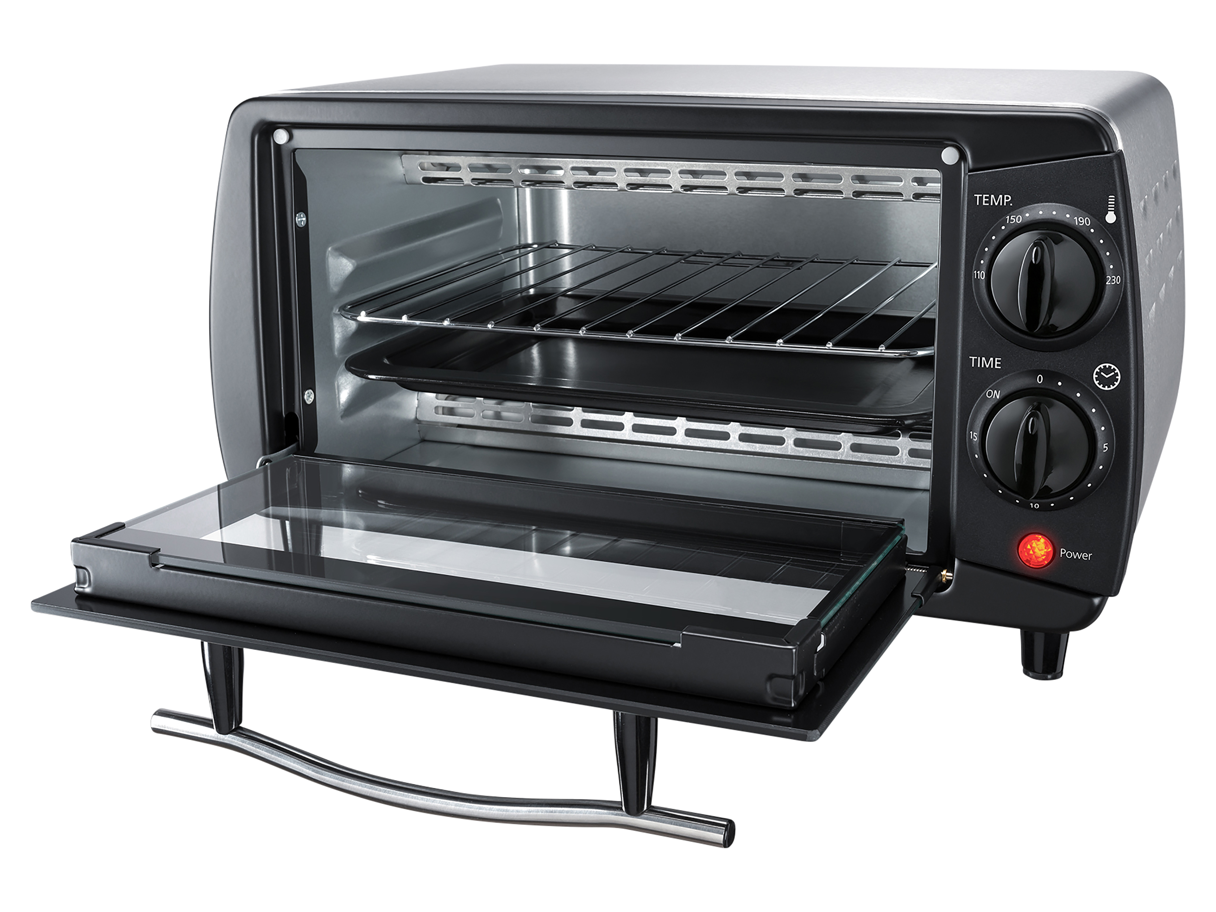 STEBA Mini-Backofen KB 9.2, 9 Liter, mit Backblech, 2 Ebenen, 800W