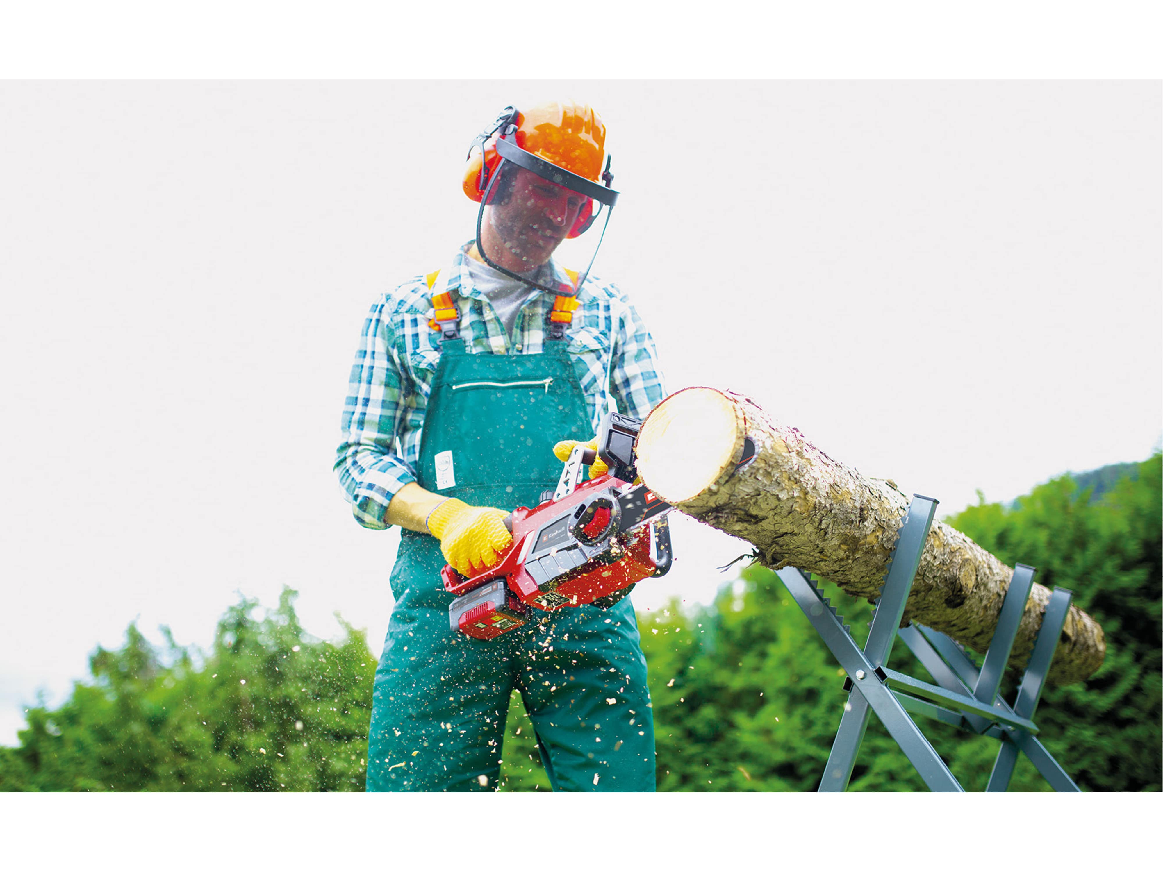 EINHELL Akku-Kettensäge 4501760, GE-LC 18 Li Kit, 3 Ah EINHELL Akku-Kettensäge 4501760, GE-LC 18 Li Kit, 3 Ah