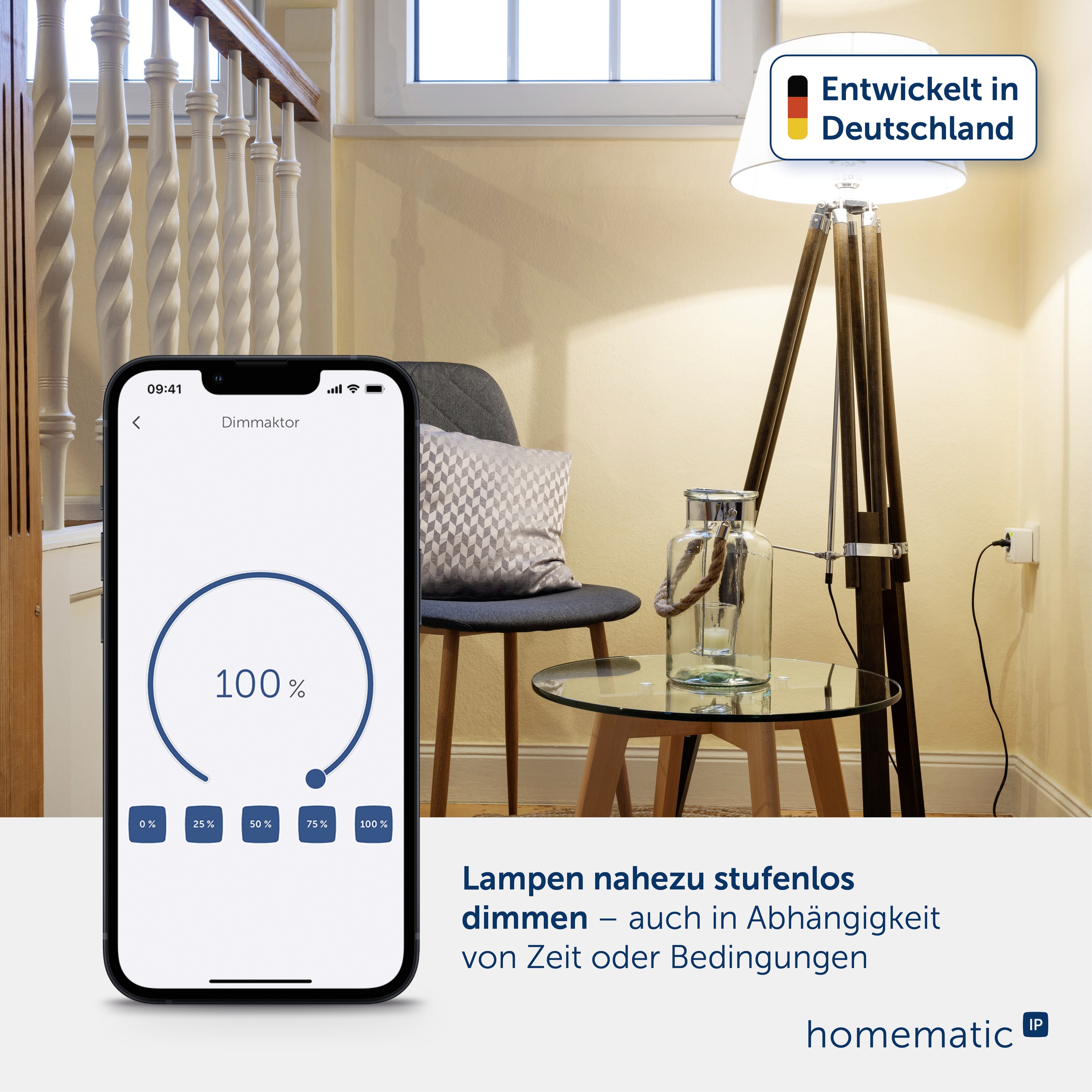 HOMEMATIC IP Smart Home 150327A0, Dimmersteckdose Phasenabschnitt HOMEMATIC IP Smart Home 150327A0, Dimmersteckdose Phasenabschnitt