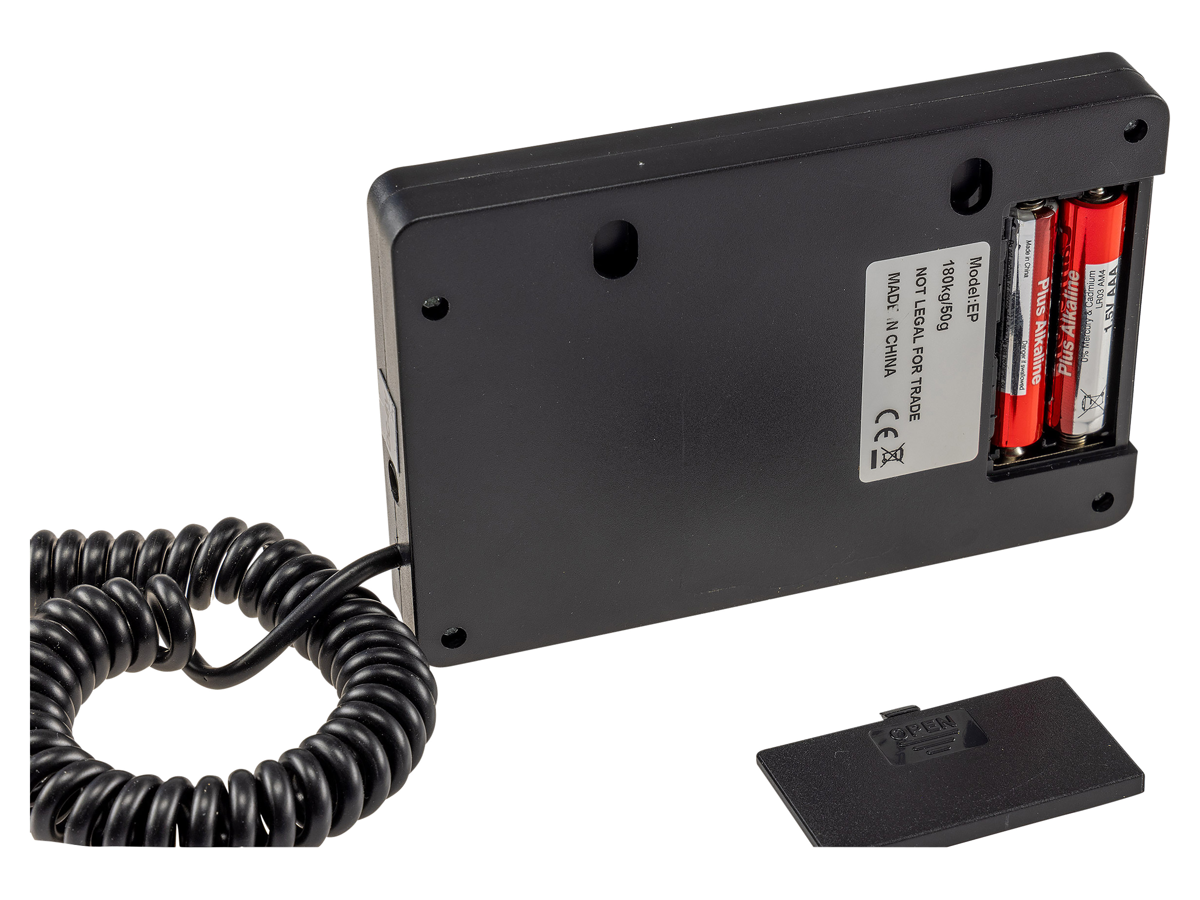 CHILITEC Paketwaage / Versandwaage CT PW-50, 0,1...50 kg, 30x25 cm