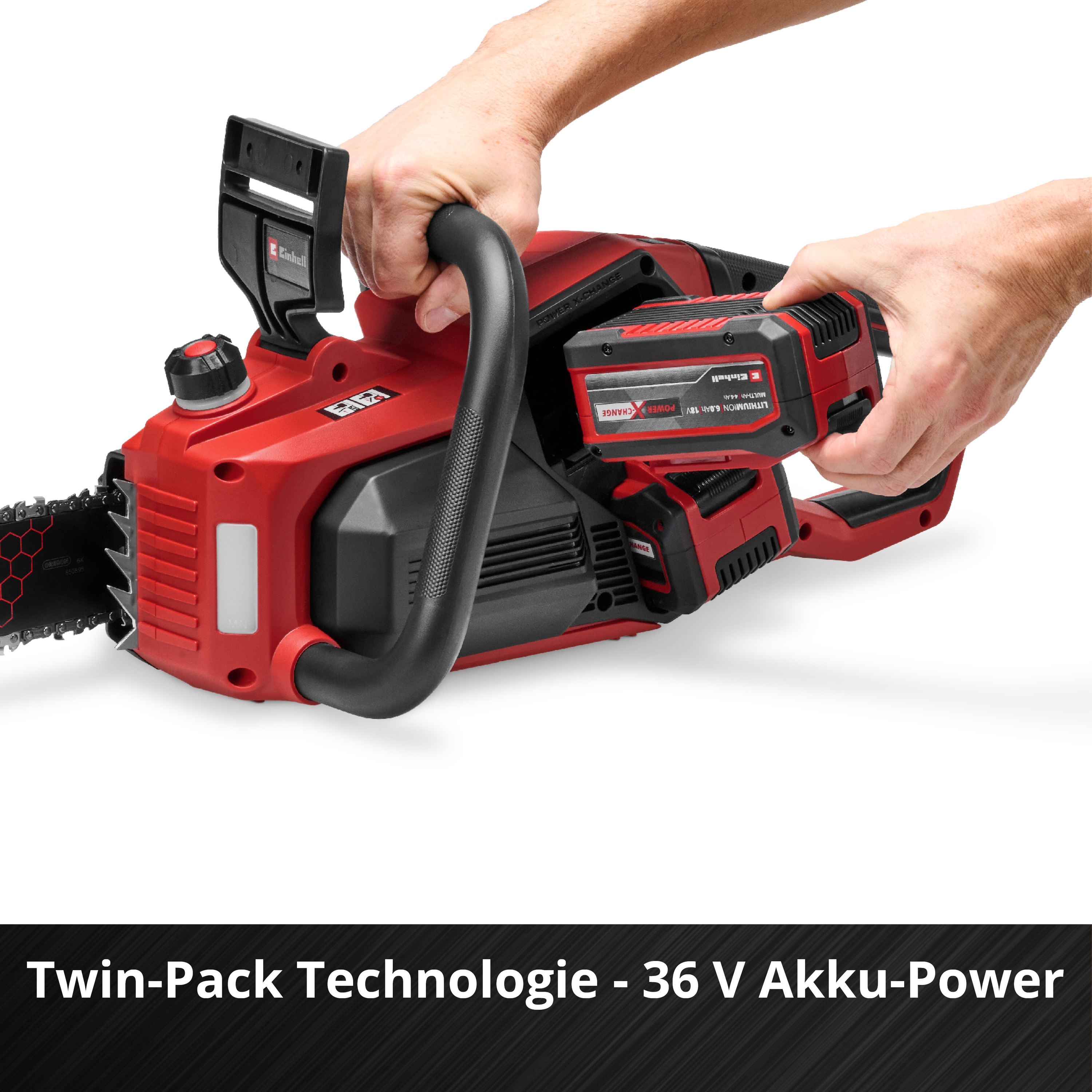 EINHELL PROFESSIONAL Akku-Kettensäge GP-LC 36/40 Li BL, 4600050, Solo