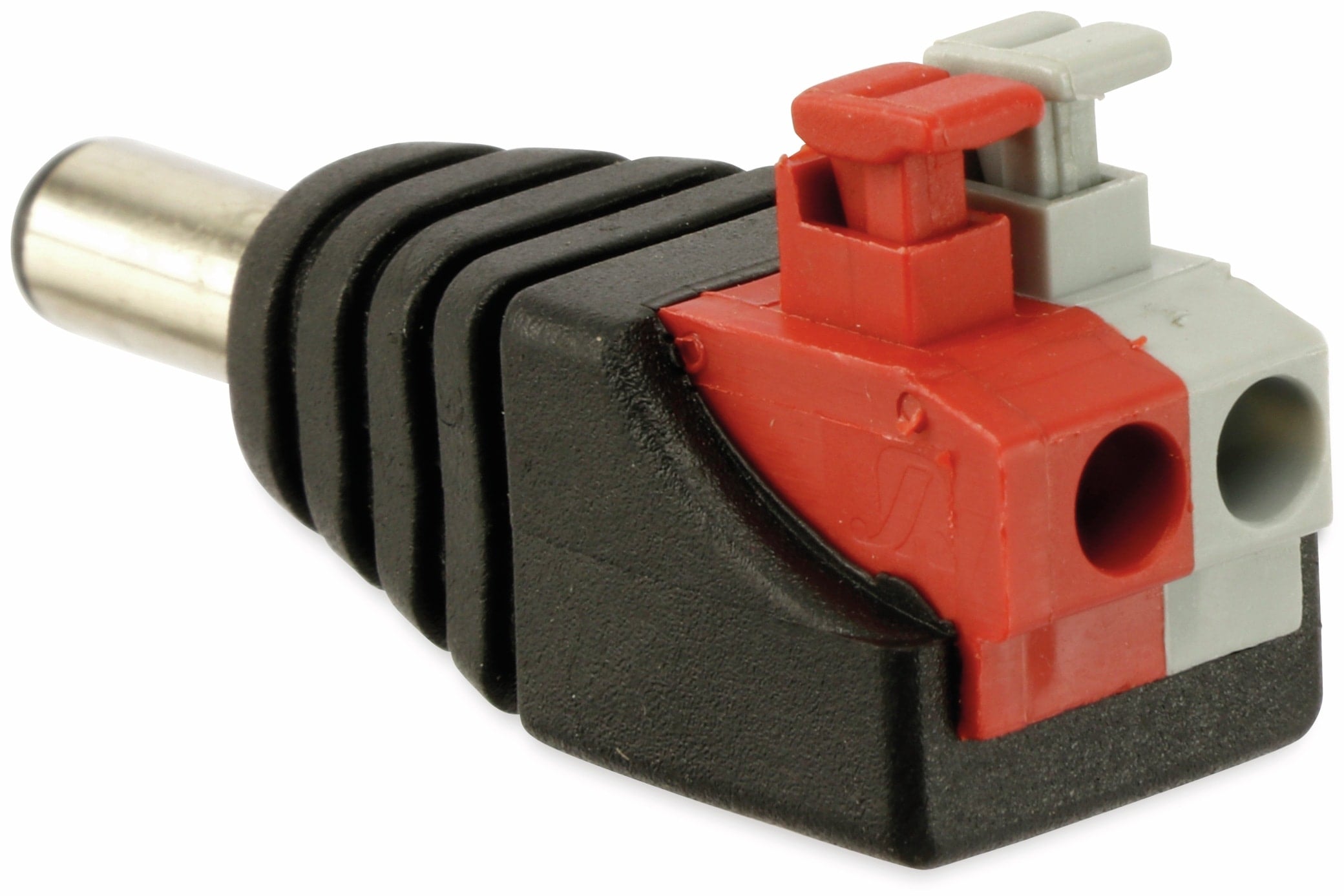 Hohlsteckeradapter, 5,5/2,5 mm auf Steckklemmen Hohlsteckeradapter, 5,5/2,5 mm auf Steckklemmen