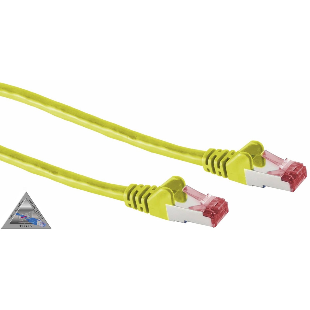 S-IMPULS CAT.6A Patchkabel, halogenfrei, 20 m, gelb S-IMPULS CAT.6A Patchkabel, halogenfrei, 20 m, gelb