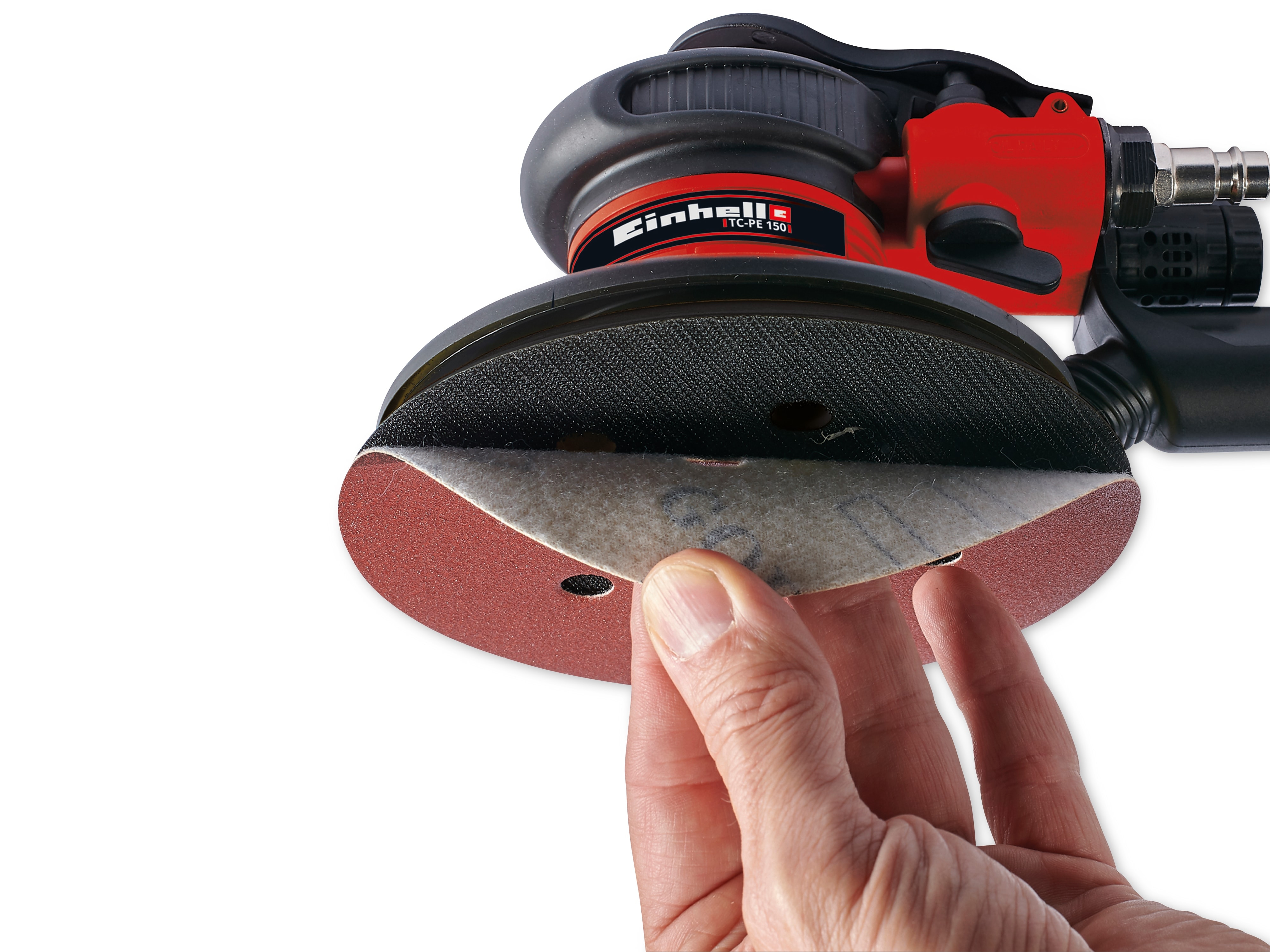 EINHELL Druckluft-Exzenterschleifer TC-PE 150