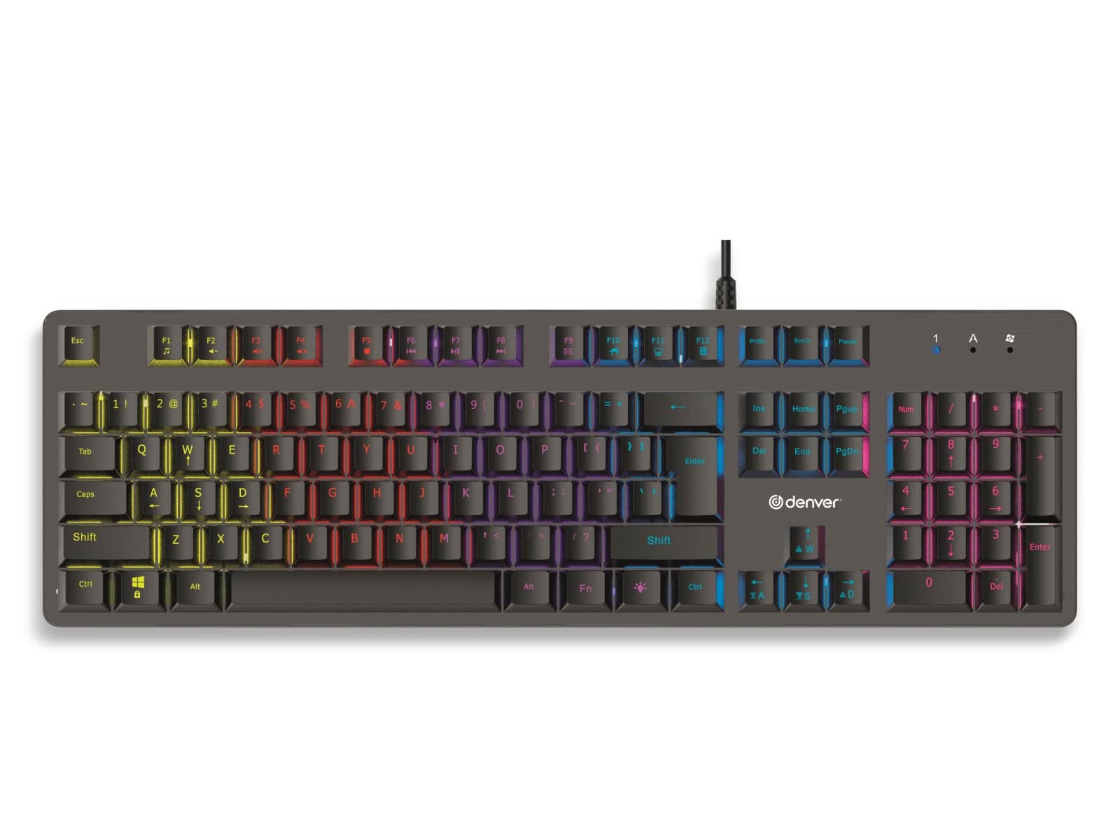 DENVER Gaming-Tastatur GKK-330DE