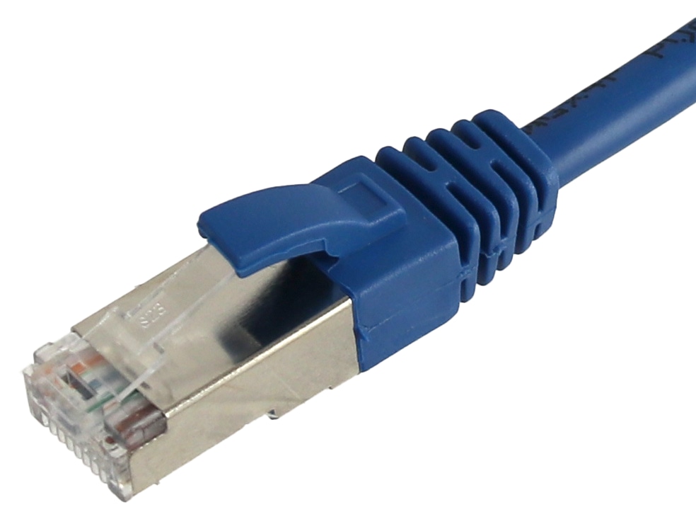CAT.5E Patchkabel, 1 m, blau, UTP
