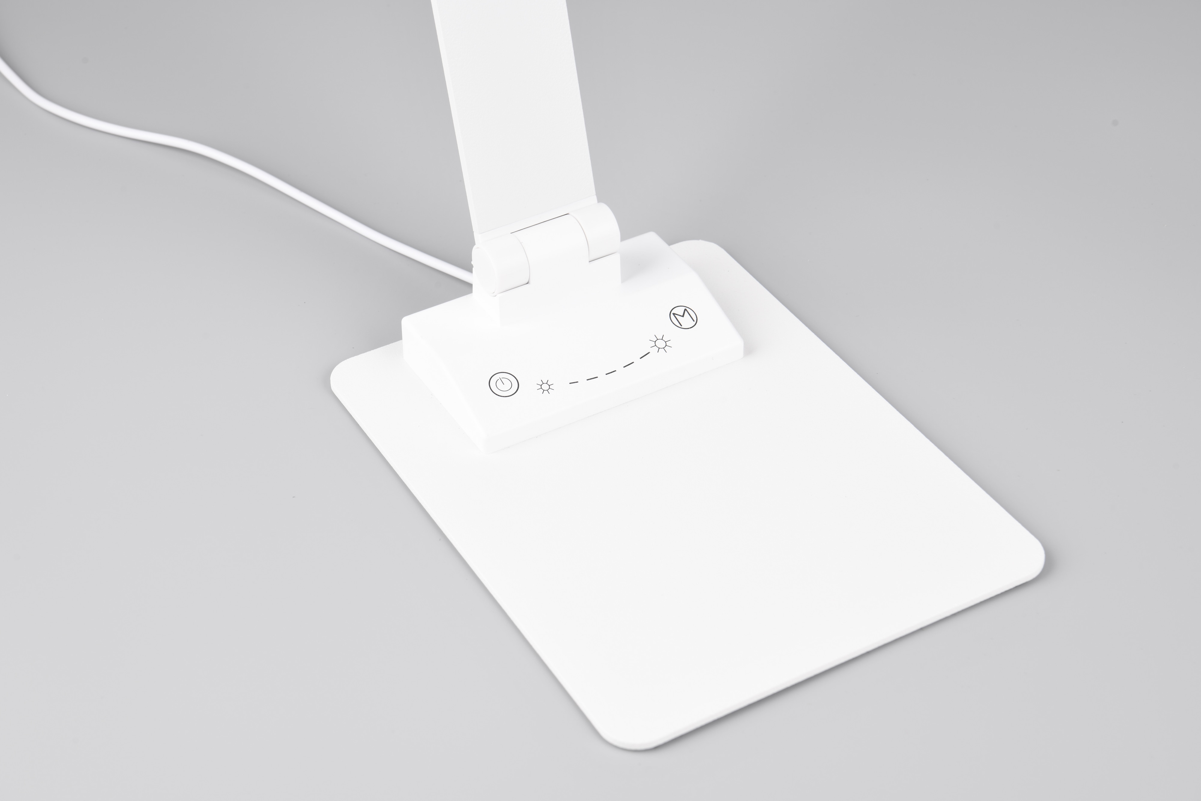 TRIO LED-Tischleuchte Travis 545310131 weiß, 6,5 W, 650 lm, CCT