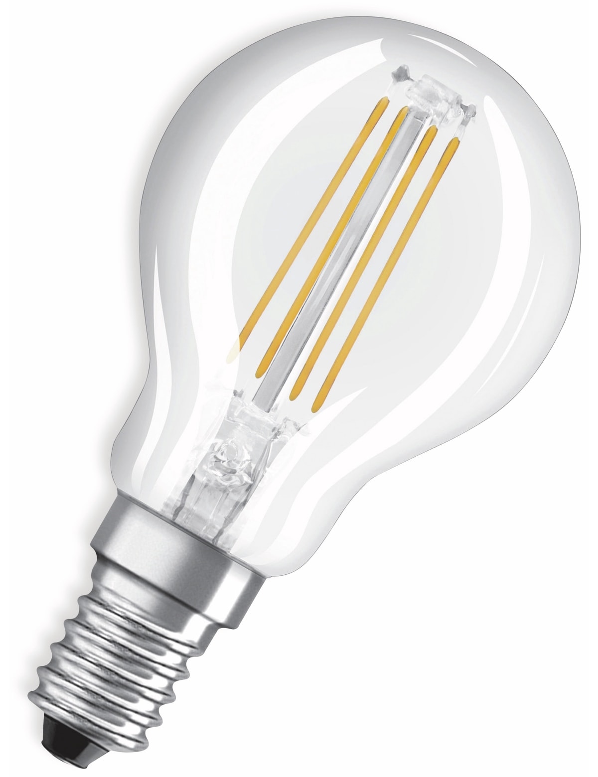 OSRAM LED-Lampe, E14, 5,5 W, 806 lm, 2700 K, klar
