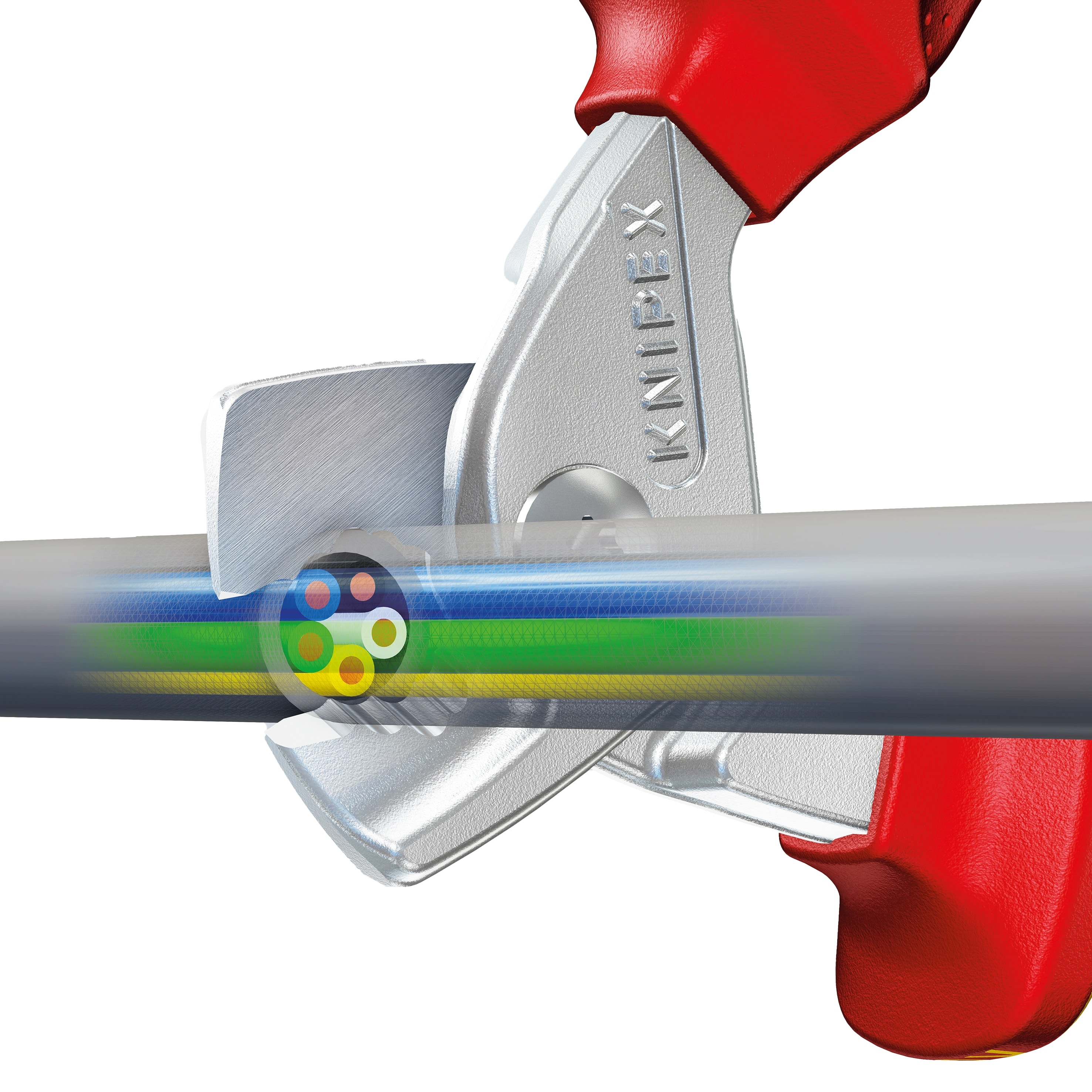 KNIPEX Kabelschere StepCut, 95 16 160, 160 mm