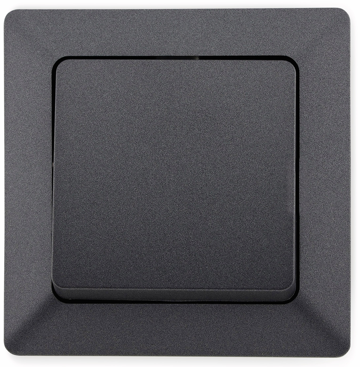 MILOS Kreuzschalter 23040, 10A/250V~, anthrazit