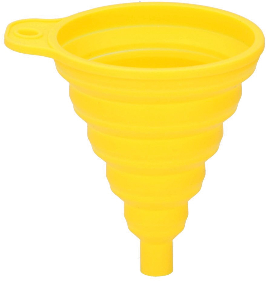 DUNLOP Trichter, faltbar, gelb
