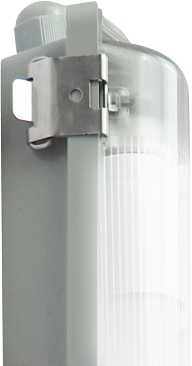 BLULAXA LED-Feuchtraumwannenleuchte, 18W, 4000K, 2700lm, neutralweiß, IP65, D-Zertifiziert, 120 cm