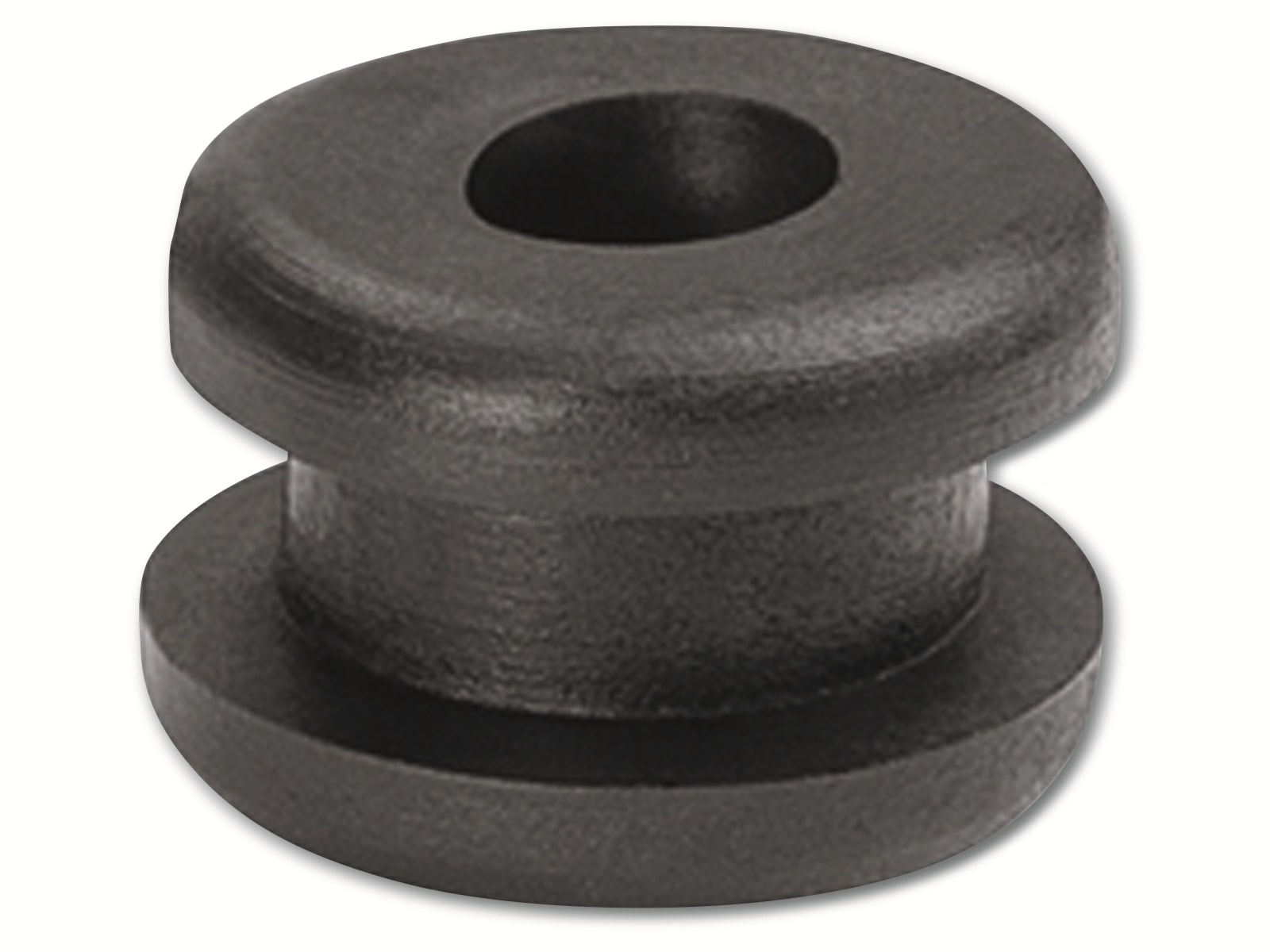 HELLERMANNTYTON Durchführungstülle, 633-02180, Schwarz, PVC, ∅ 6 mm, 1 Stück HELLERMANNTYTON Durchführungstülle, 633-02180, Schwarz, PVC, ∅ 6 mm, 1 Stück