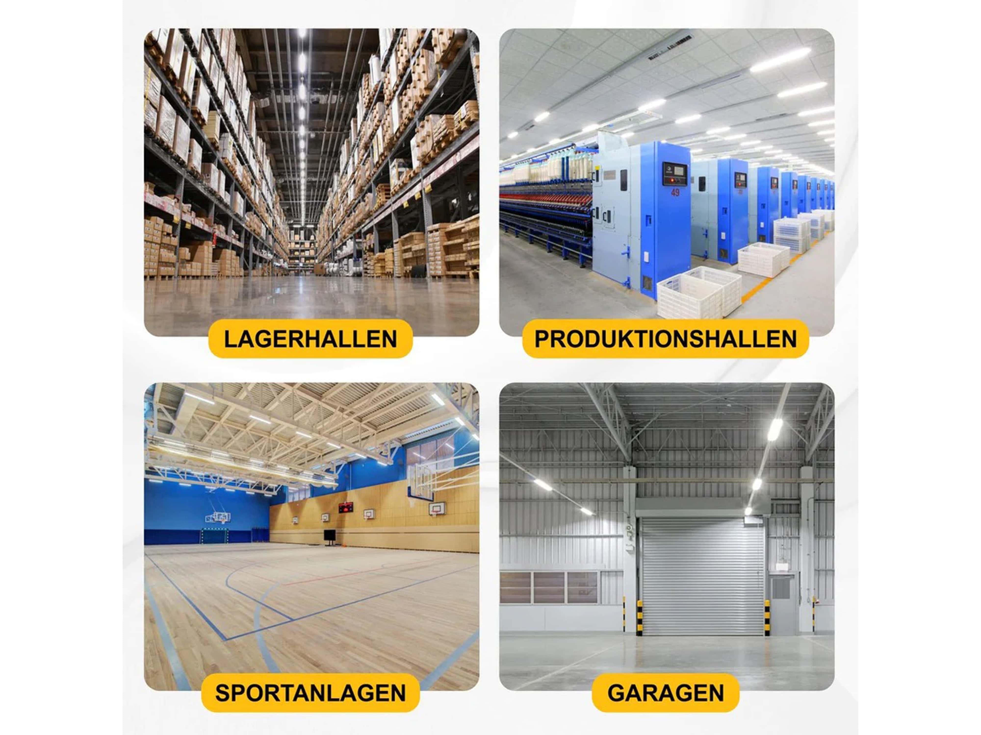 ENOVALITE LED-Highbay-Leuchte, linear, EEK: E, 100W, 12000lm, 5000K ENOVALITE LED-Highbay-Leuchte, linear, EEK: E, 100W, 12000lm, 5000K