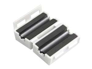 Klappferrit, Entstörfilter KG-1, Kabeldurchmesser 7 mm (max.), weiß Klappferrit, Entstörfilter KG-1, Kabeldurchmesser 7 mm (max.), weiß