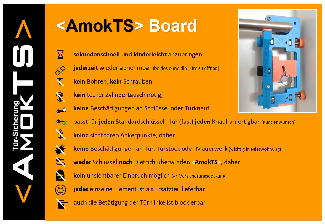 Türsicherung Board